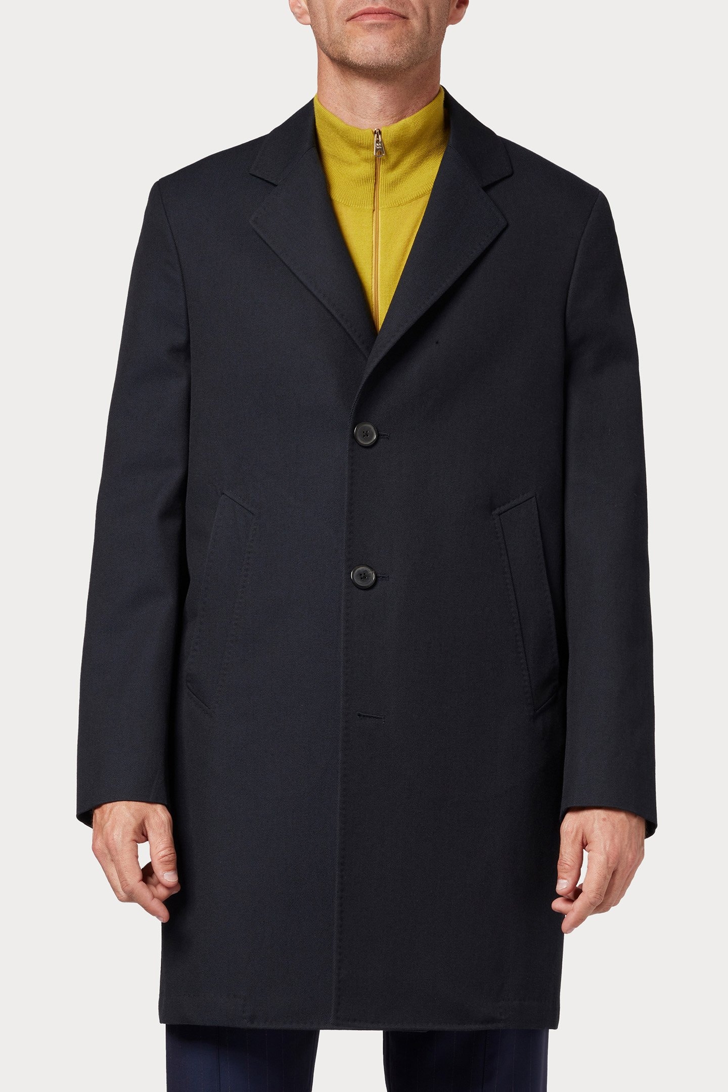 MENS COAT VERY DARK NAVY 1