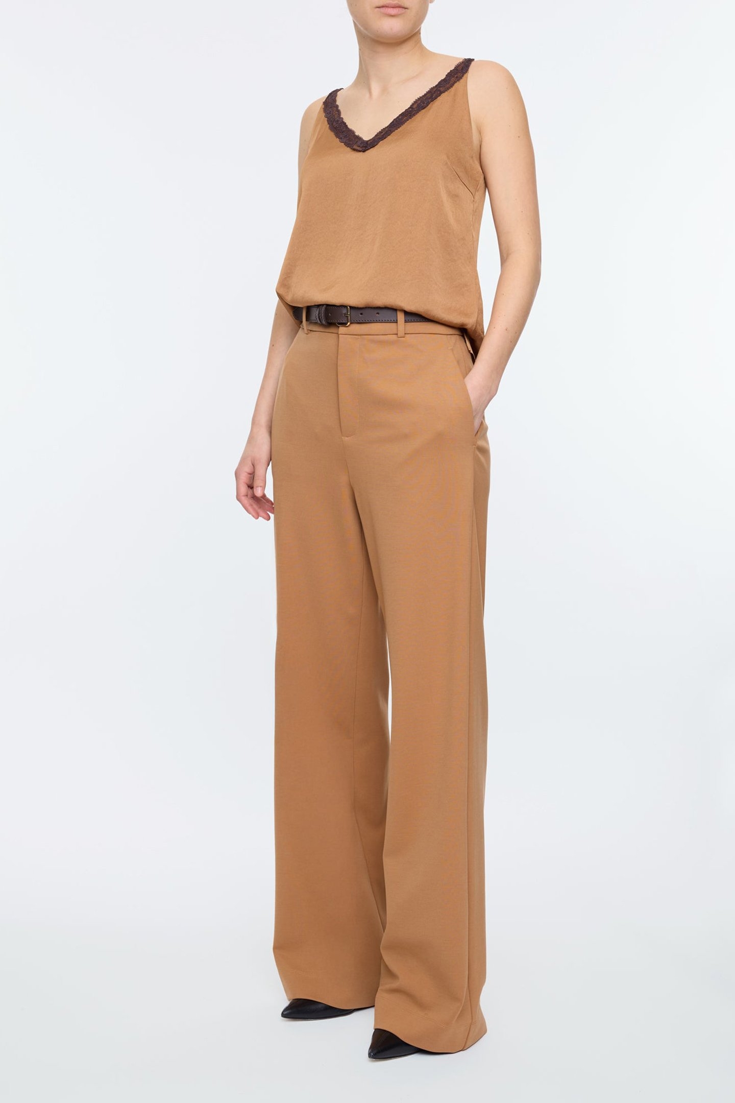 MARBLE LACE TOP TOBACCO BROWN 5