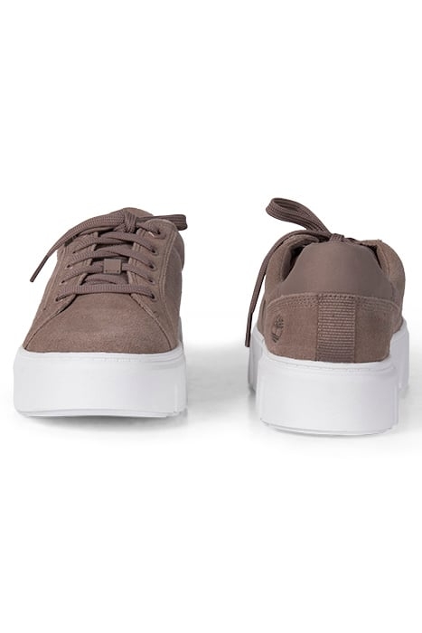 LAUREL COURT LOW LACE UP SNEAKER TAUPE SUEDE 2