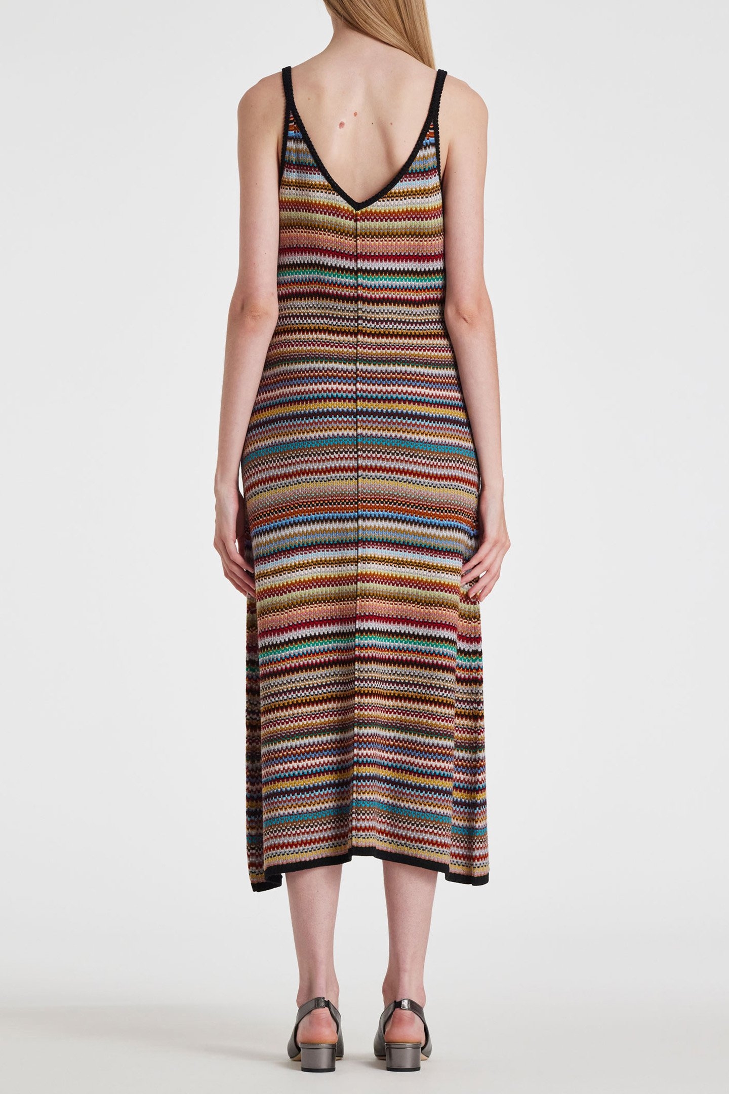 KNITTED DRESS MULTI COLOURED 2