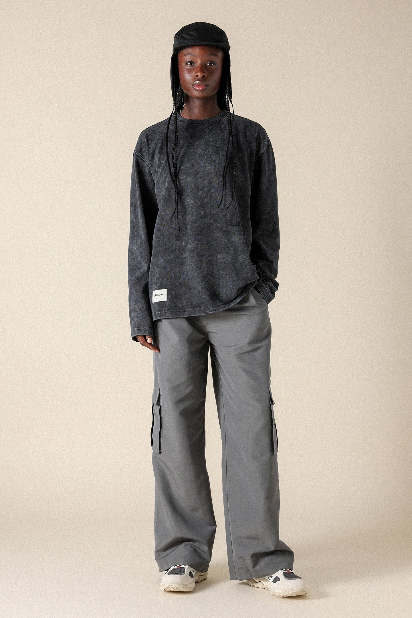 UNISEX SL LONG SLEEVE T-SHIRT BLACK 1