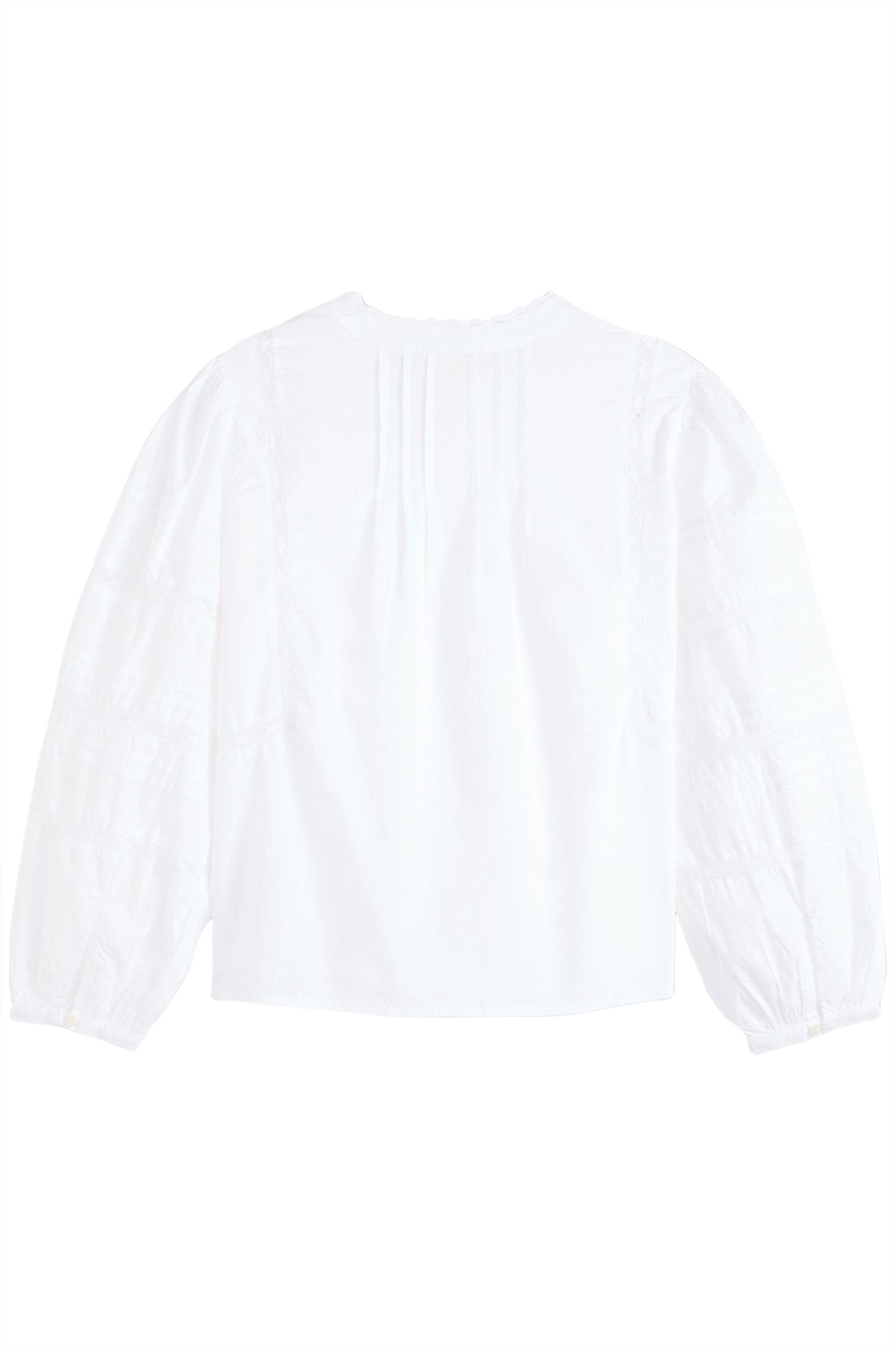 MANDY LS BLOUSE BRIGHT WHITE 4
