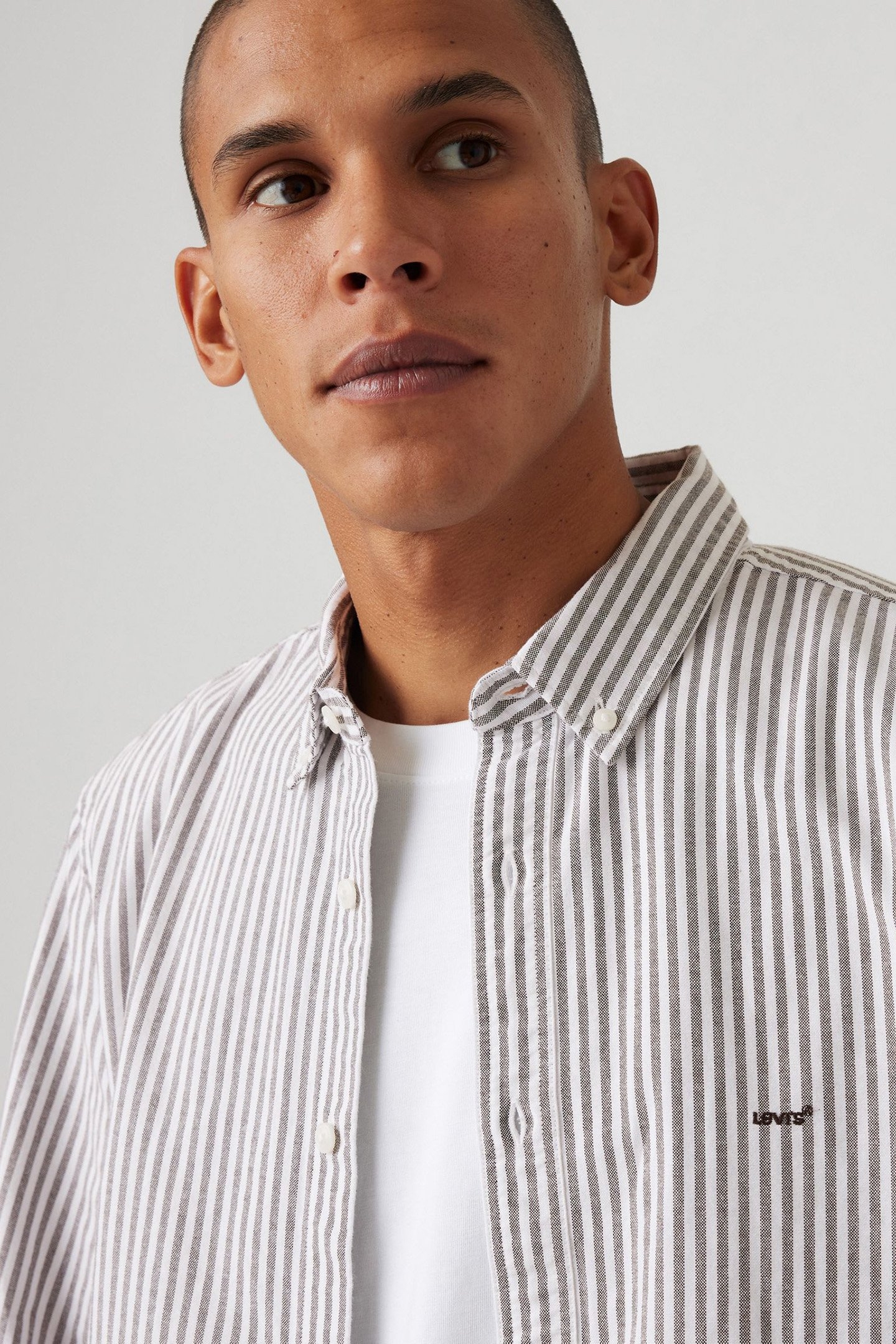 AUTHENTIC BUTTON DOWN WAYLON STRIPE 5