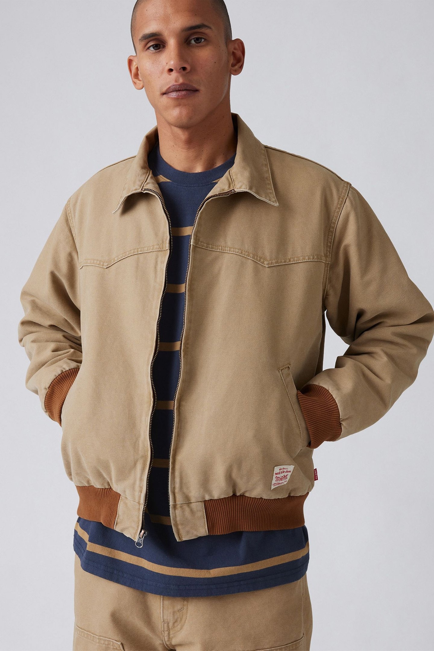 EMBARCADERO AVIATOR JKT TIGER'S EYE 5