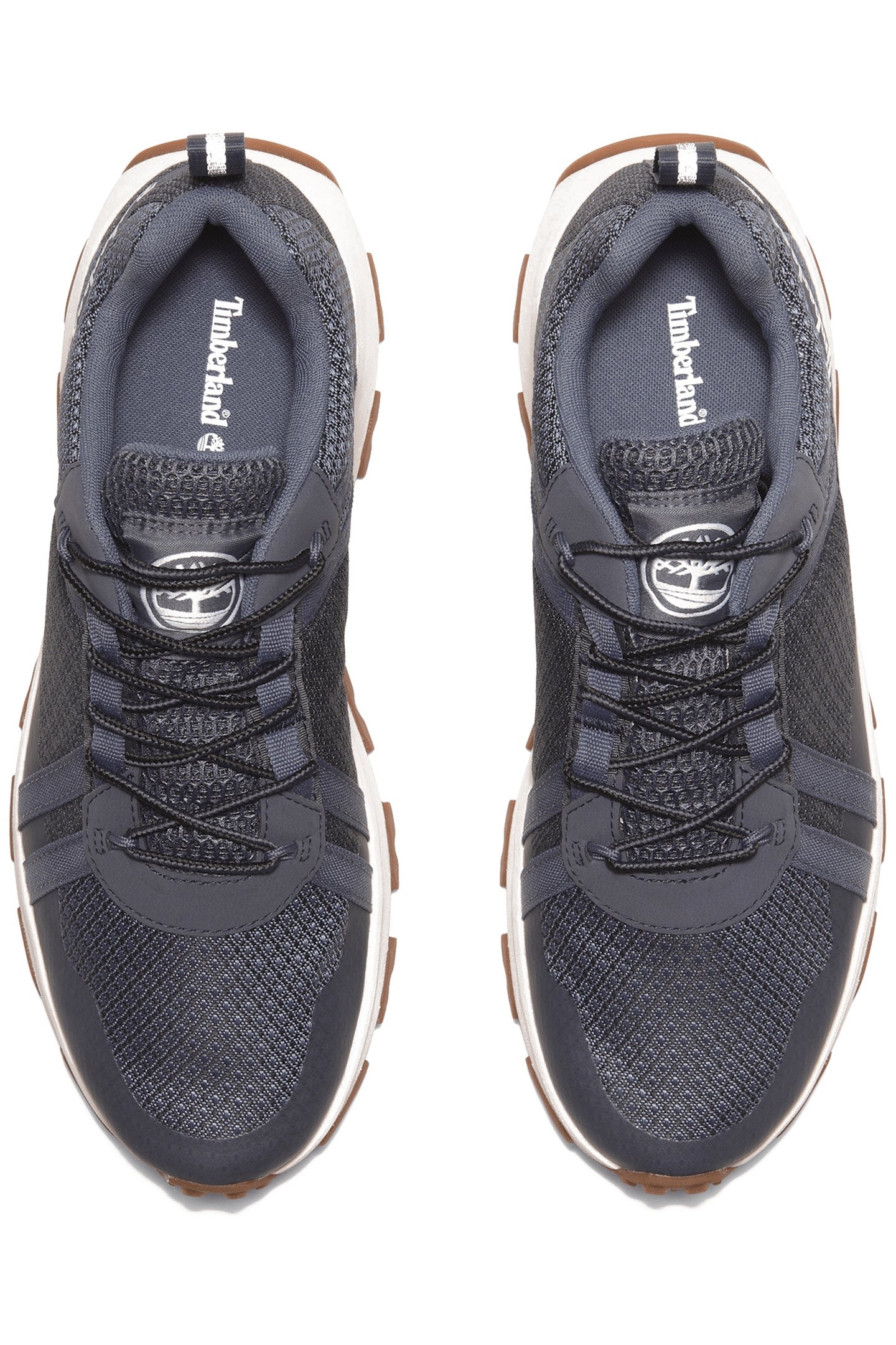 WINSOR TRAIL LOW LACE UP WATERPROOF SNEAKER MEDIUM BLUE MESH 3