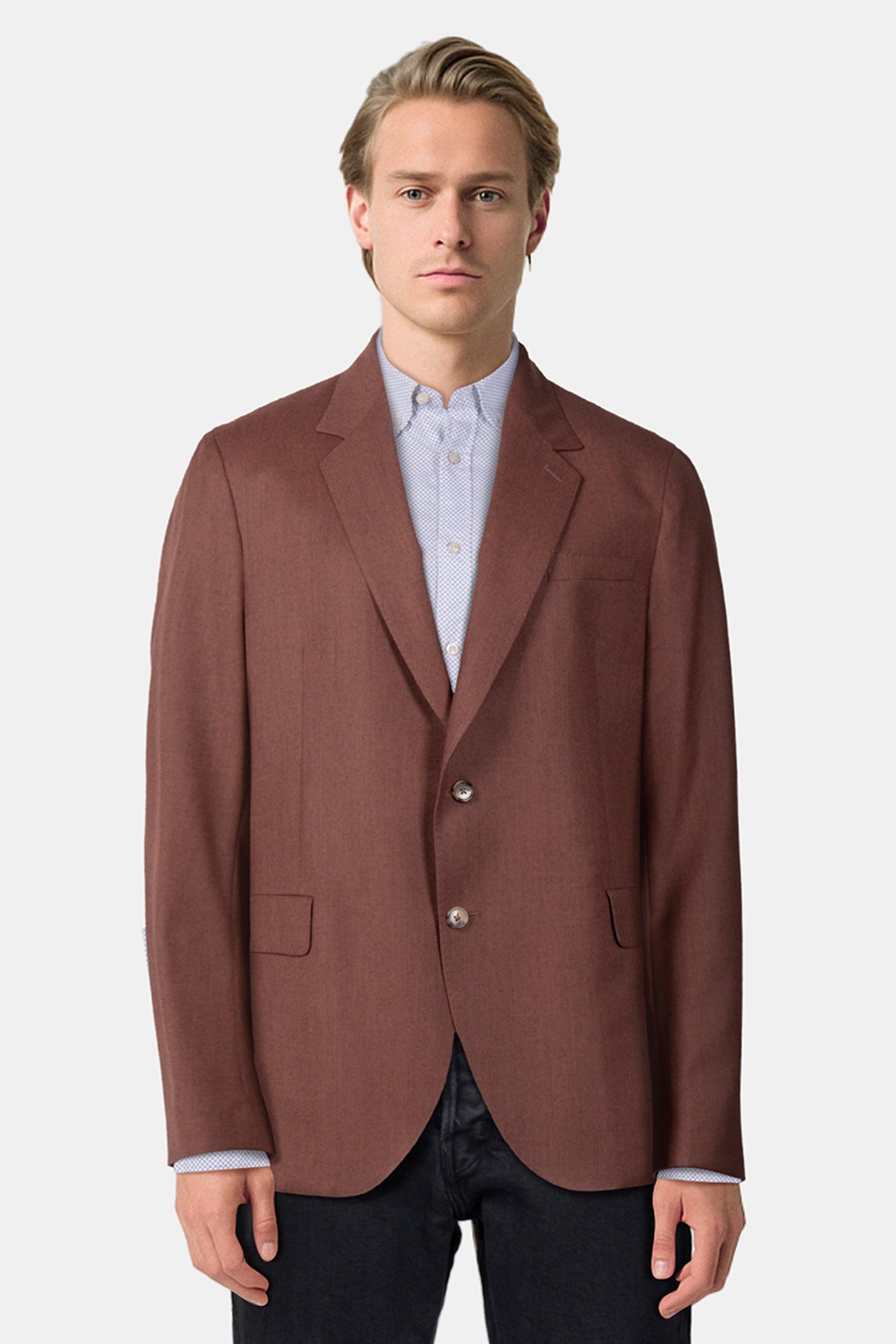 MENS 2 BUTTON JACKET BLOOD 1