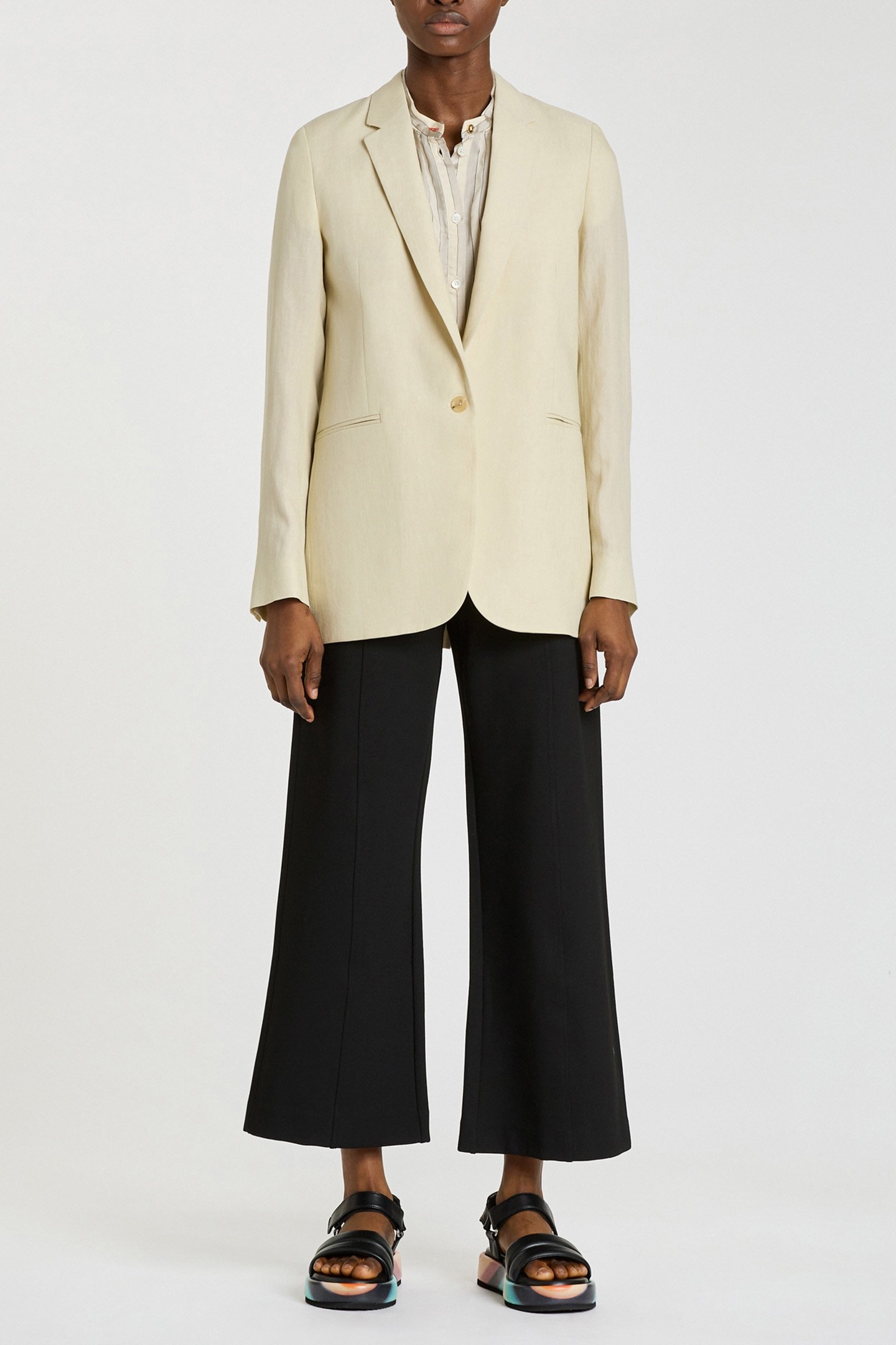 WOMENS JERSEY TROUSERS BLACK 3