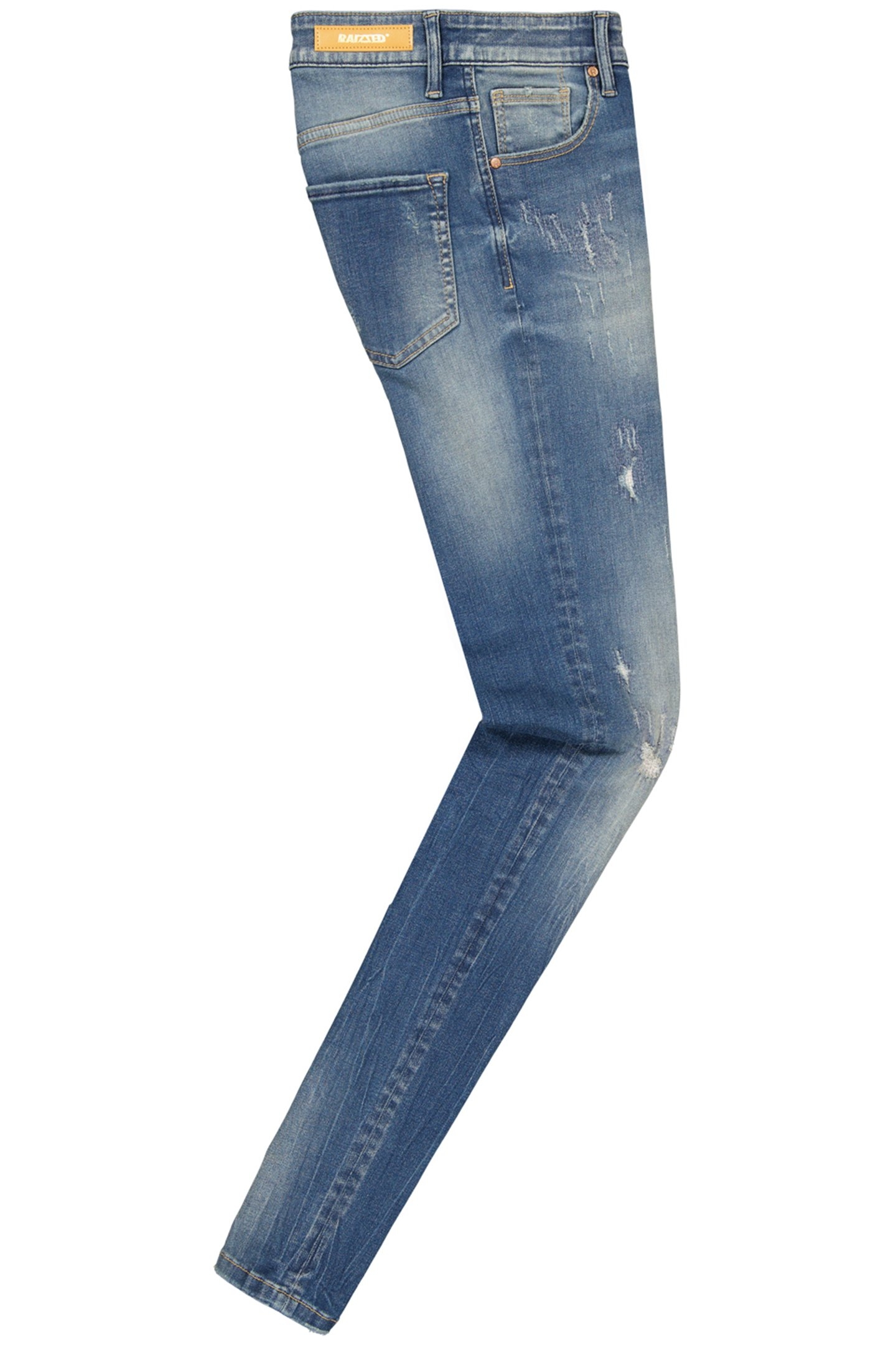 BLOSSOM CRAFTED JEANS MID BLUE STONE 3