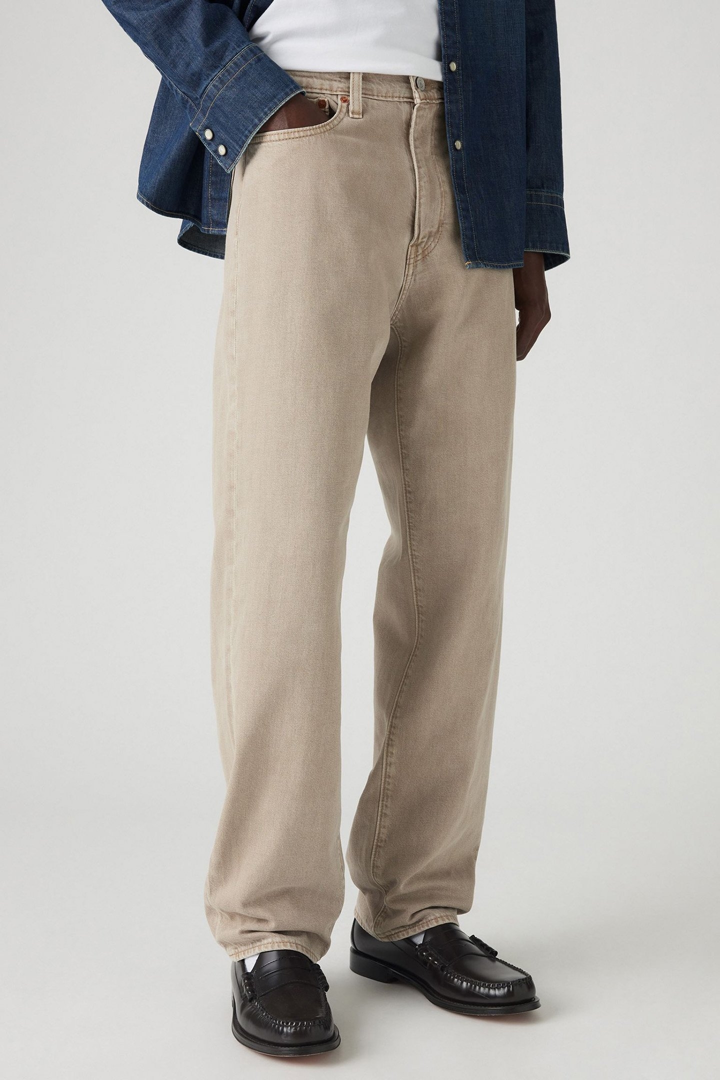 568 LOOSE STRAIGHT VINTAGE KHAKI GD LTW 1