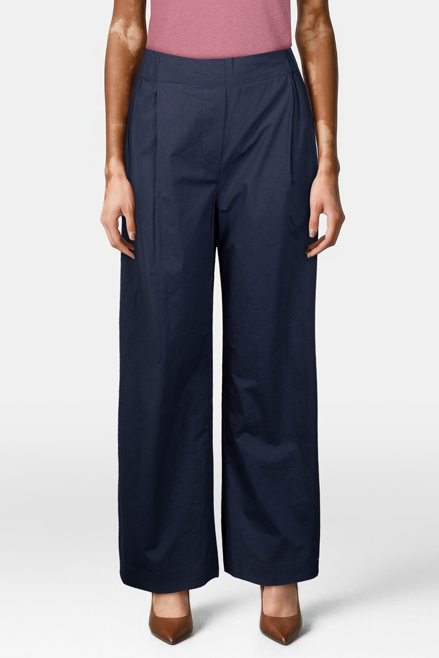 MOONFLOWER PANTS NAVY 1