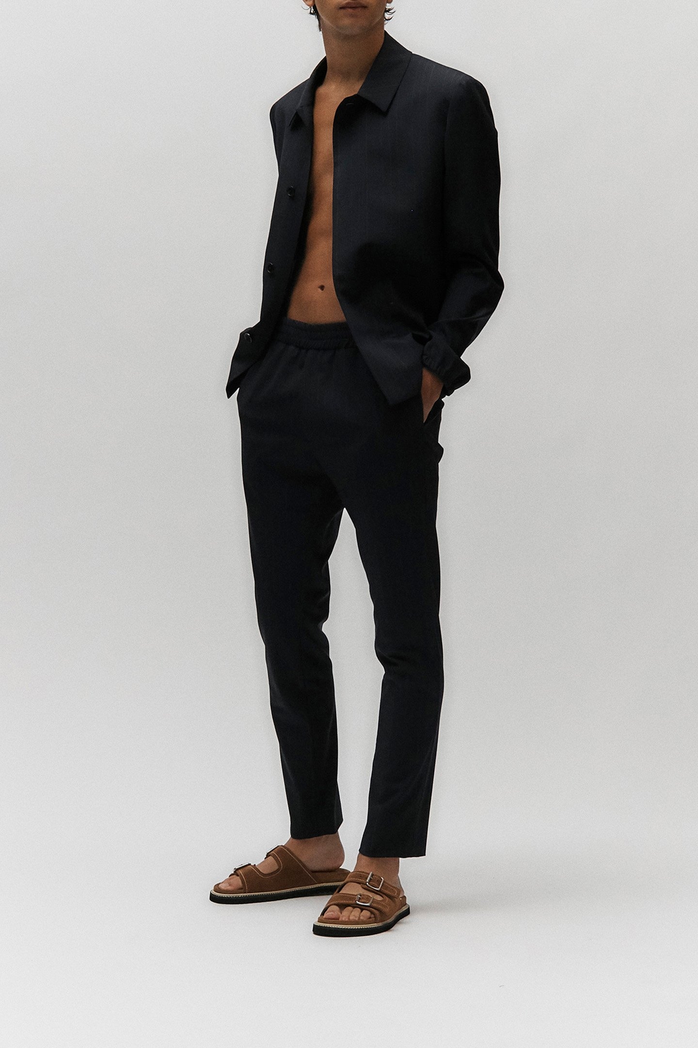 GENTS TROUSER VERY DARK NAVY 1