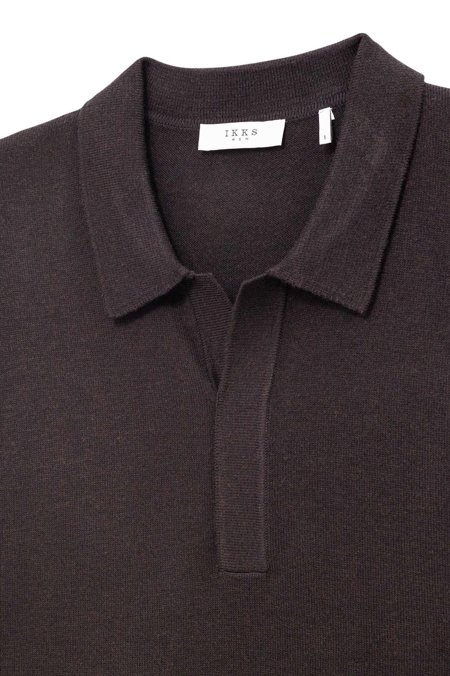 BROWN INTERLOCK POLO SHIRT 6