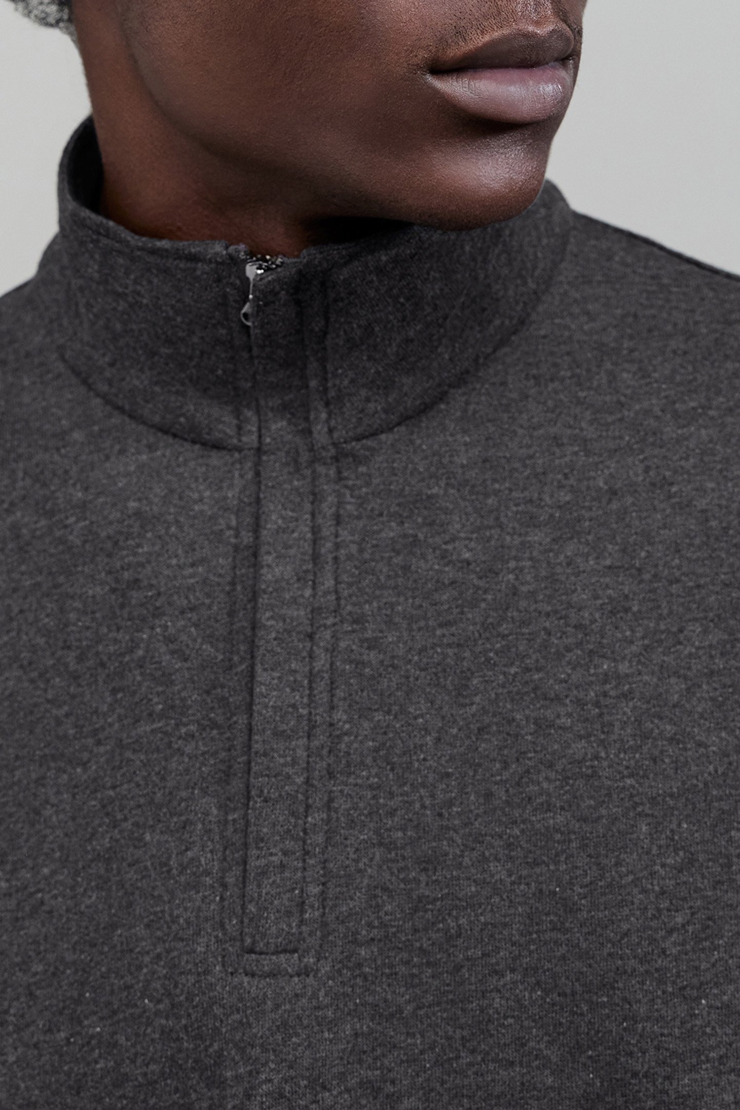 GRAPHITE TRUCKER-NECK SWEATSHIRT 5