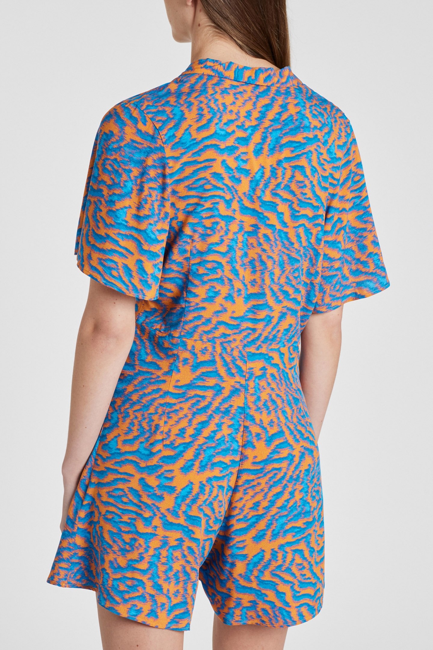 WOMENS JUMPSUIT ORANGE 2