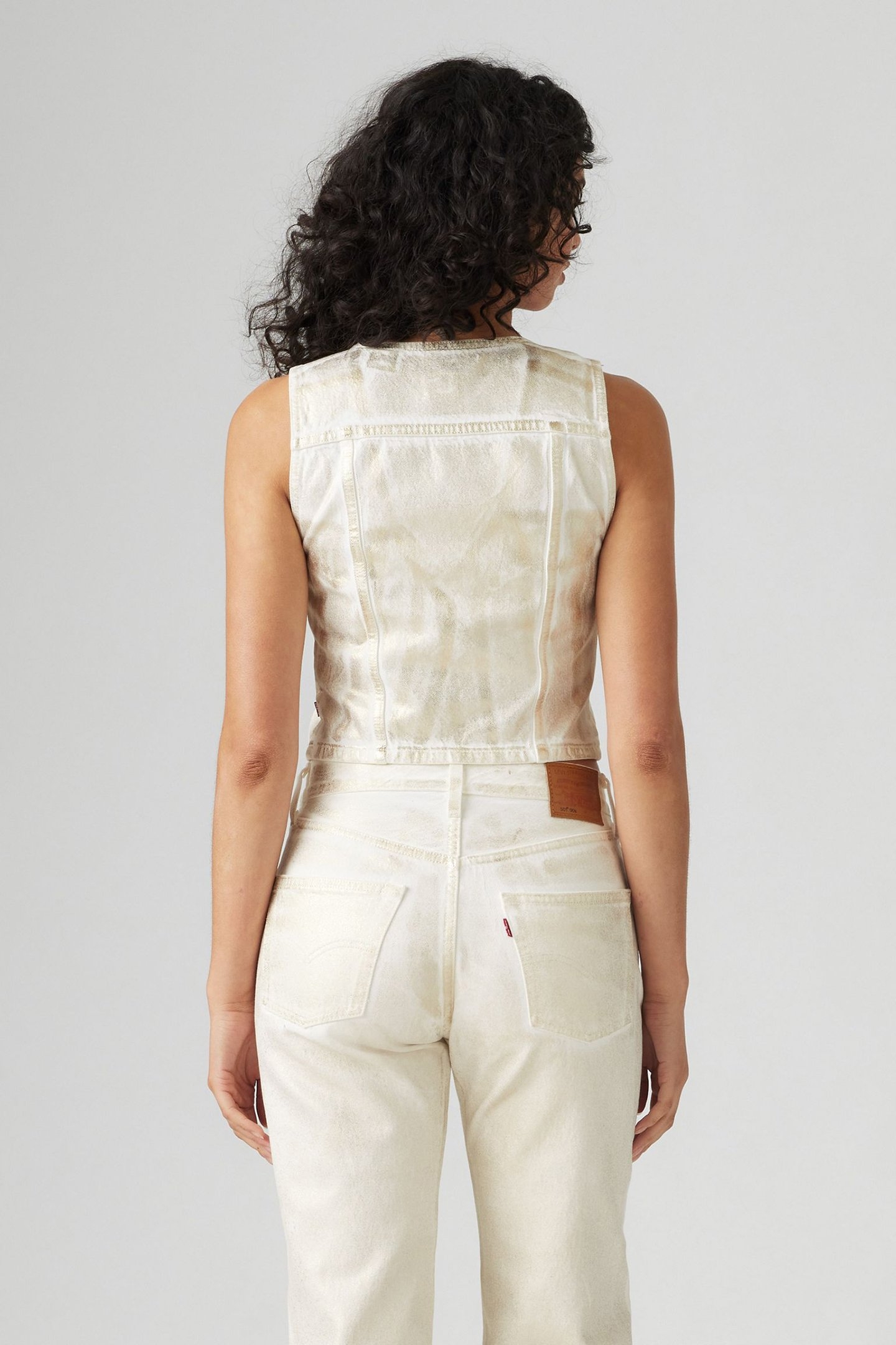 BELLA DENIM CORSET LUMINARY VEST 2