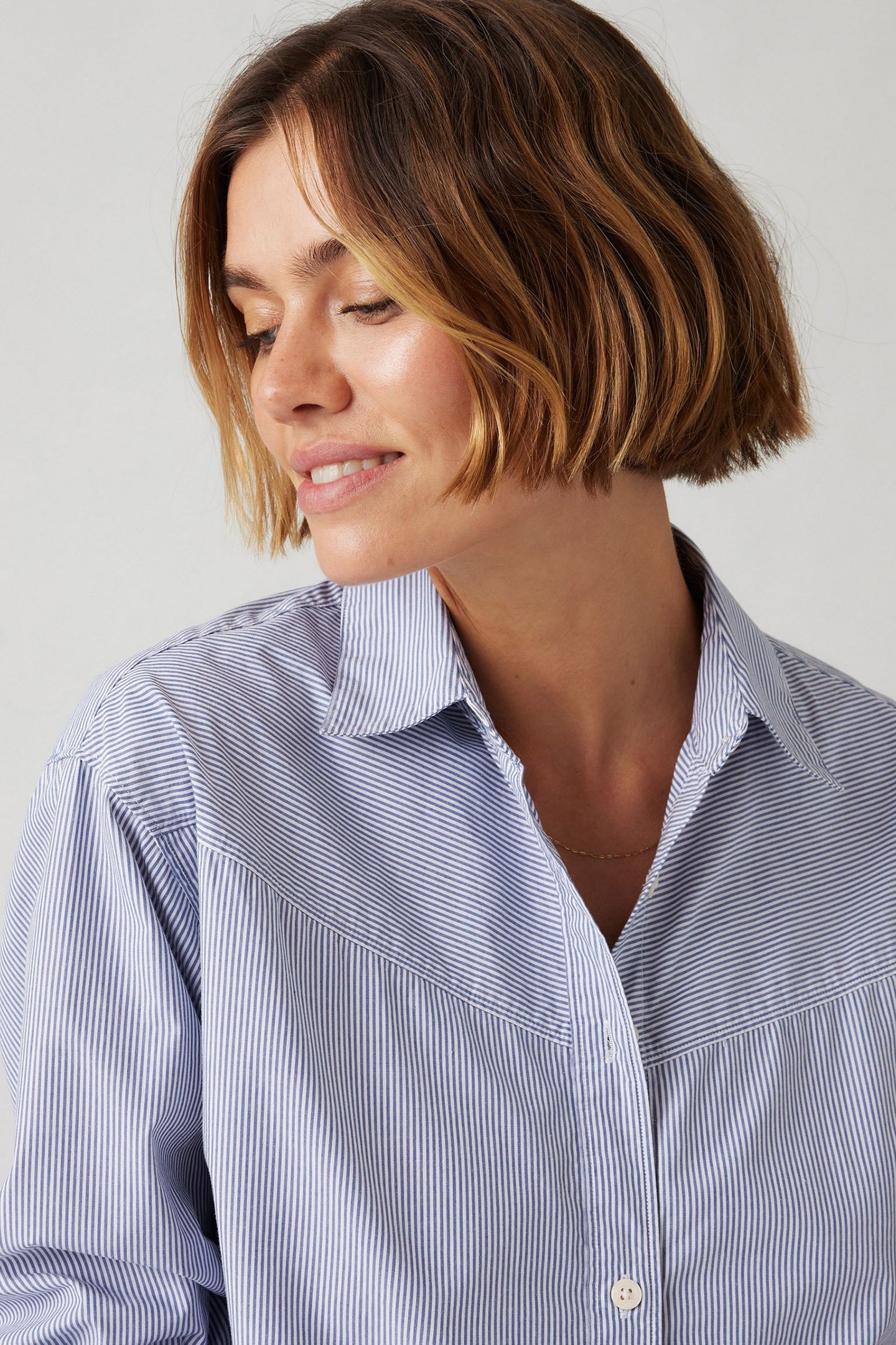 HARLIE NOVELTY BF SHIRT SHAHI D2 STRIPE 5