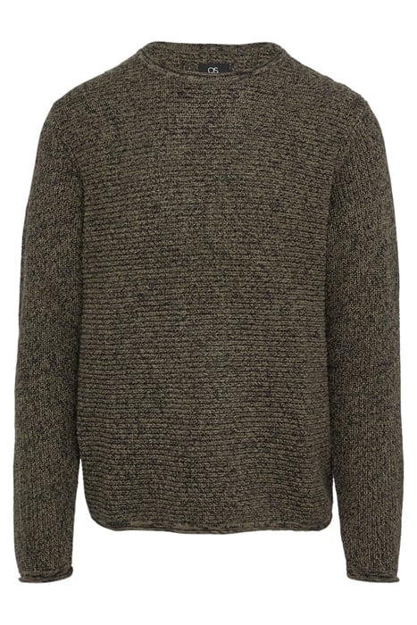 S.OLIVER-QS PULLOVER DARK GREEN 3