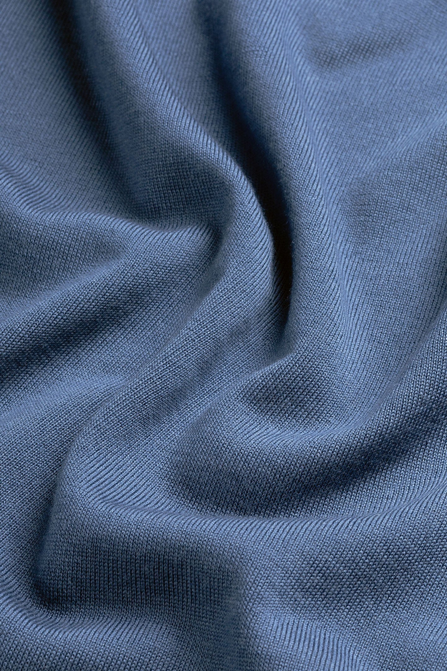 ZIP UP 100% MERINO PACIFIC BLUE 7
