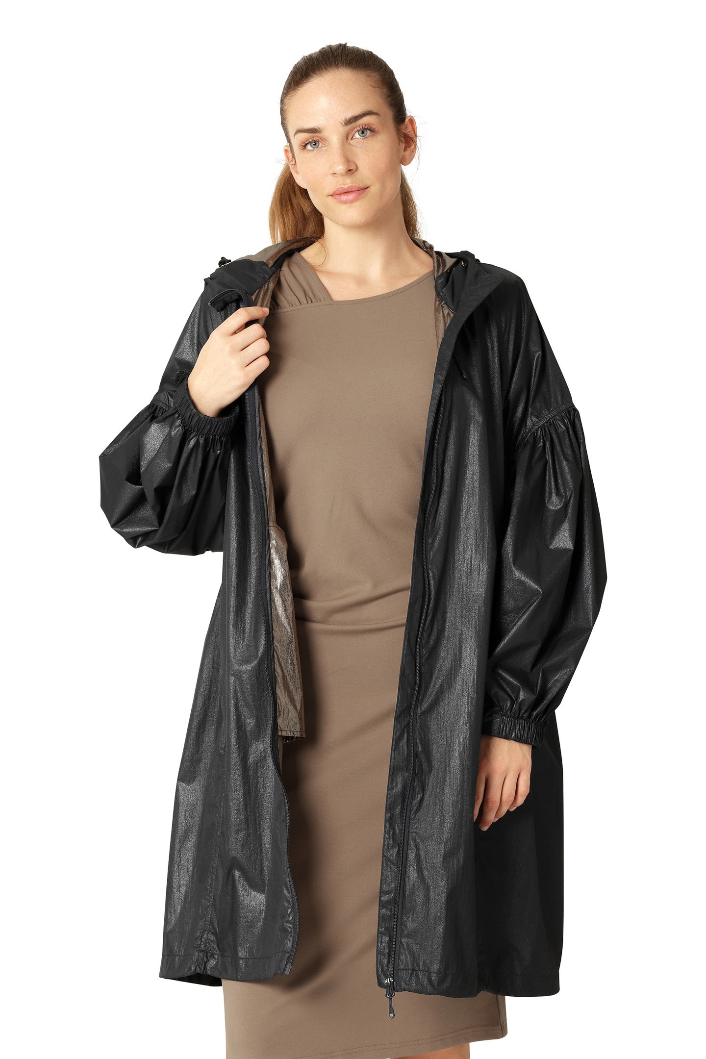 SHIMMER01 WIND JACKETS DARK INDIGO GOLD 1