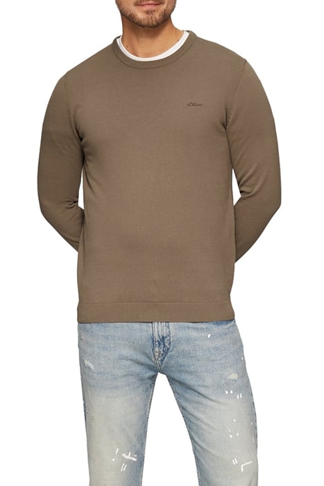 S.OLIVER PULLOVER BROWN 1