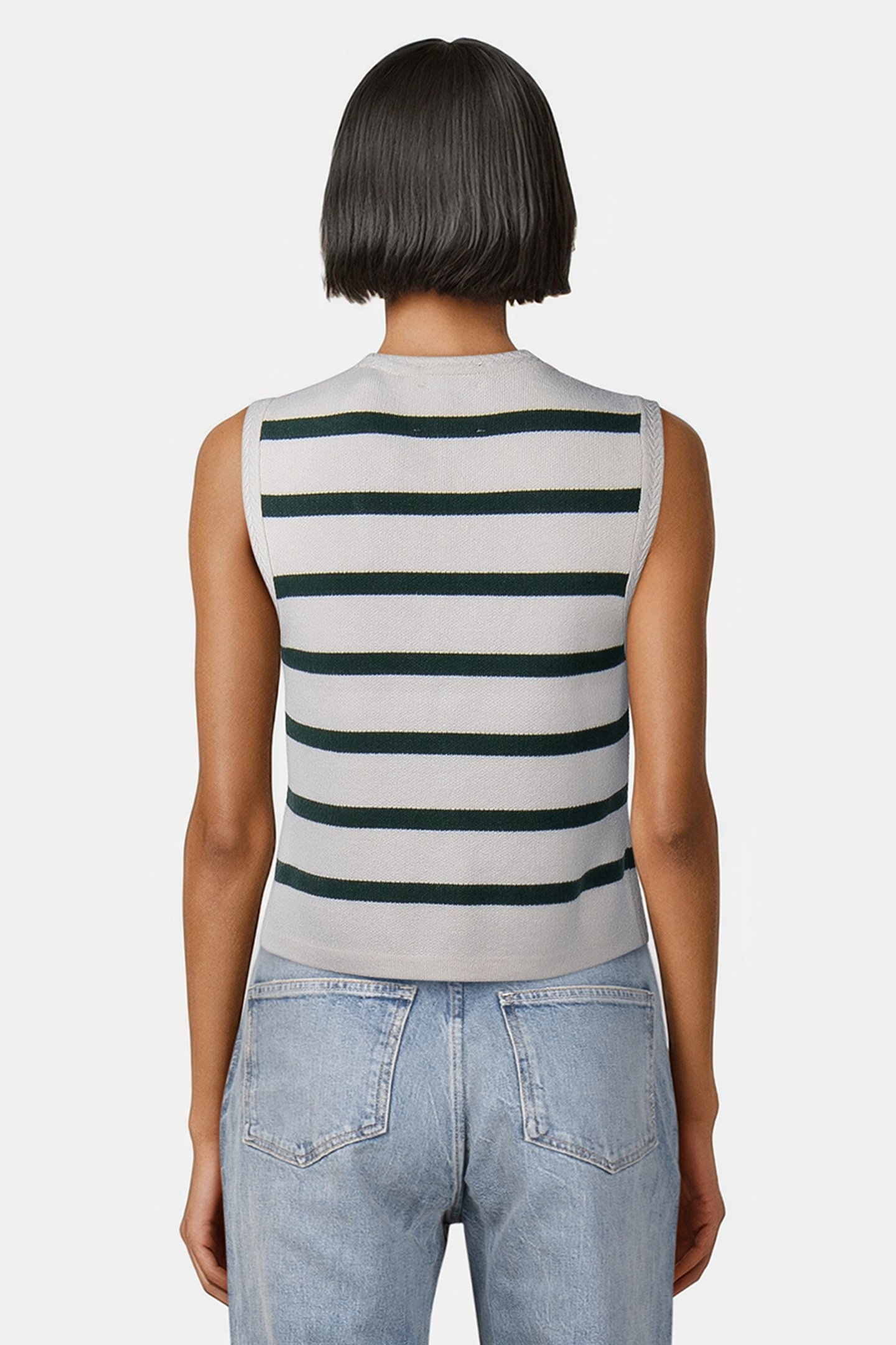 SWEATER WHITECAP GREY/PINE NEEDLE 2