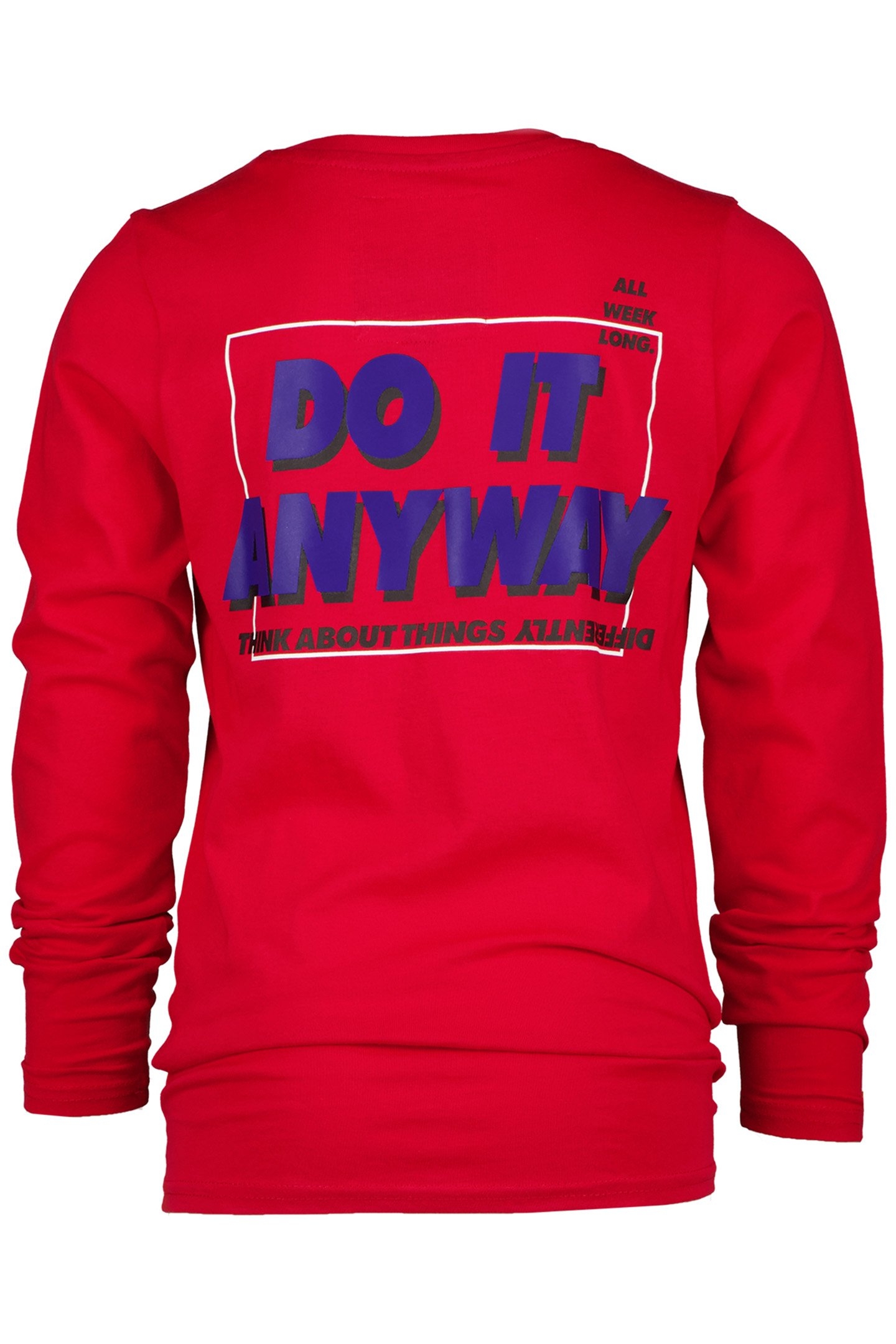 BOY'S JAPER T-SHIRT HEAT RED 2