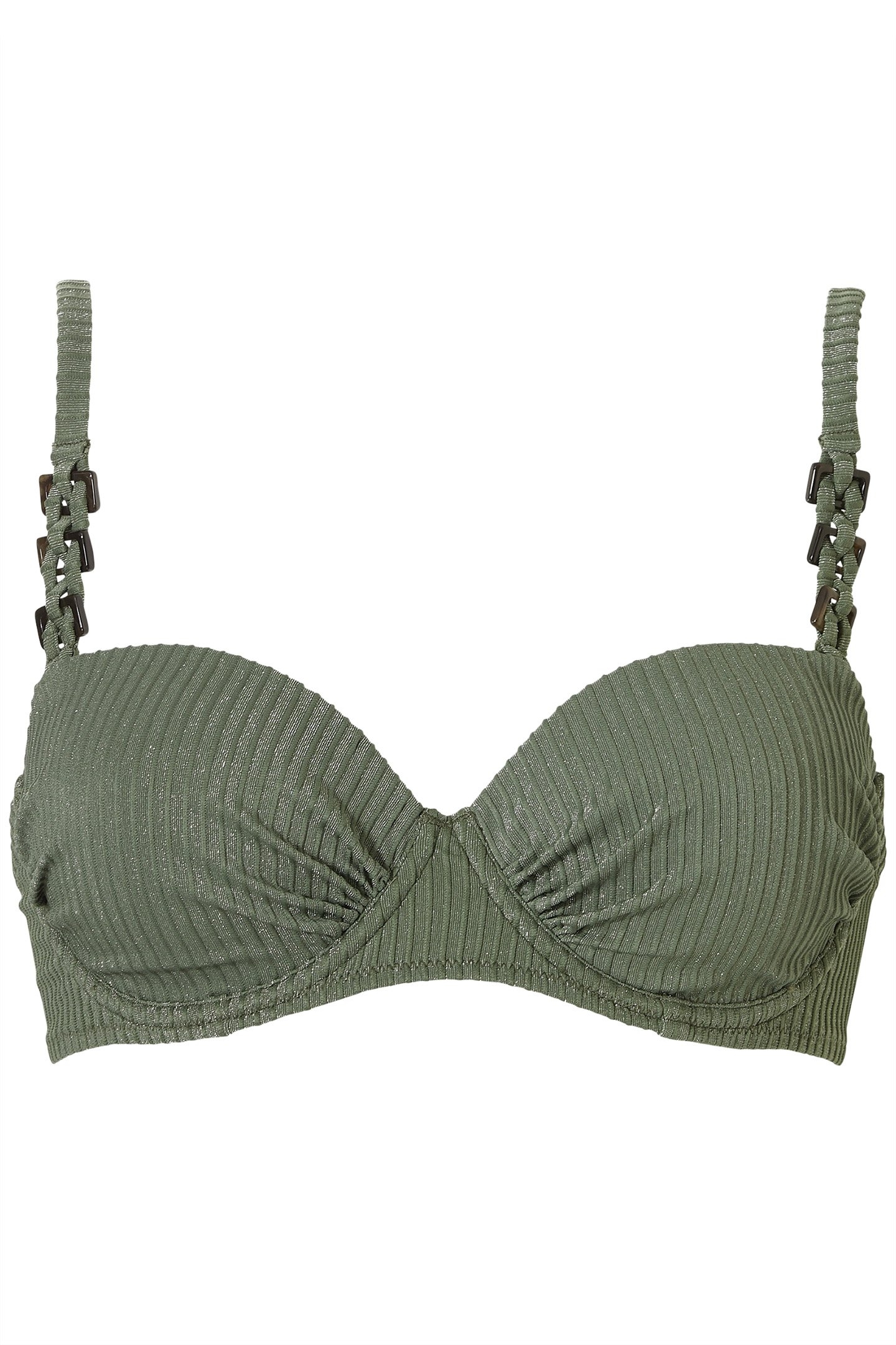 SW BRA TSHIRT BANDEAU BRITT PORTOFINO KHAKI GREEN 3