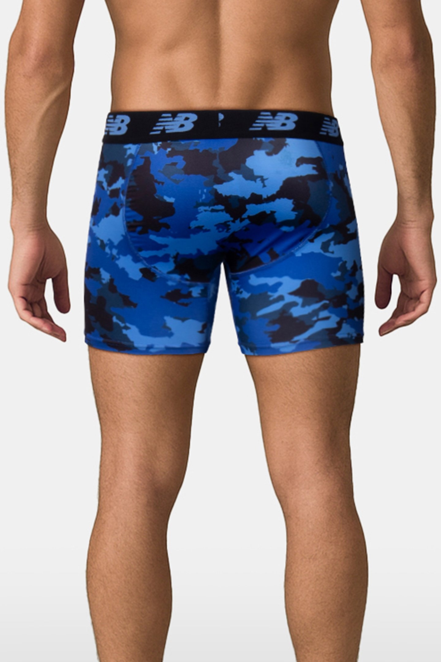 PREMIUM 6 INCH BOXER SHORTS MULTIPACK IN BLUE/BLACK 3