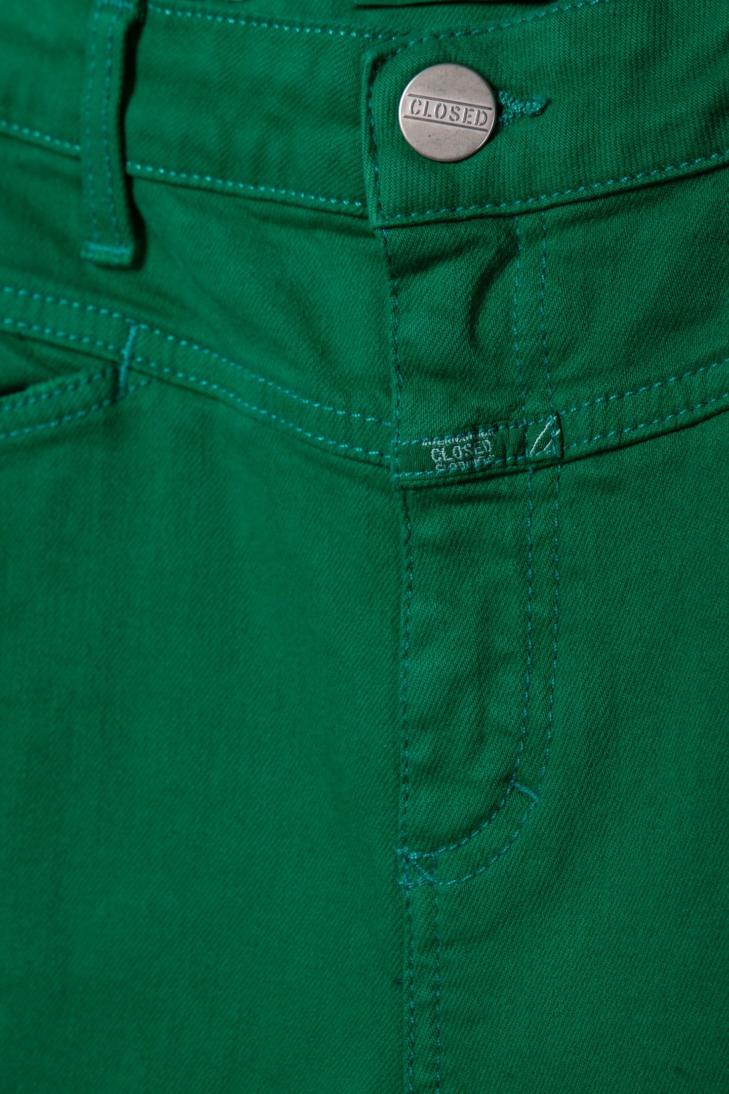 SKINNY PUSHER JEANS GREEN PATINA 4