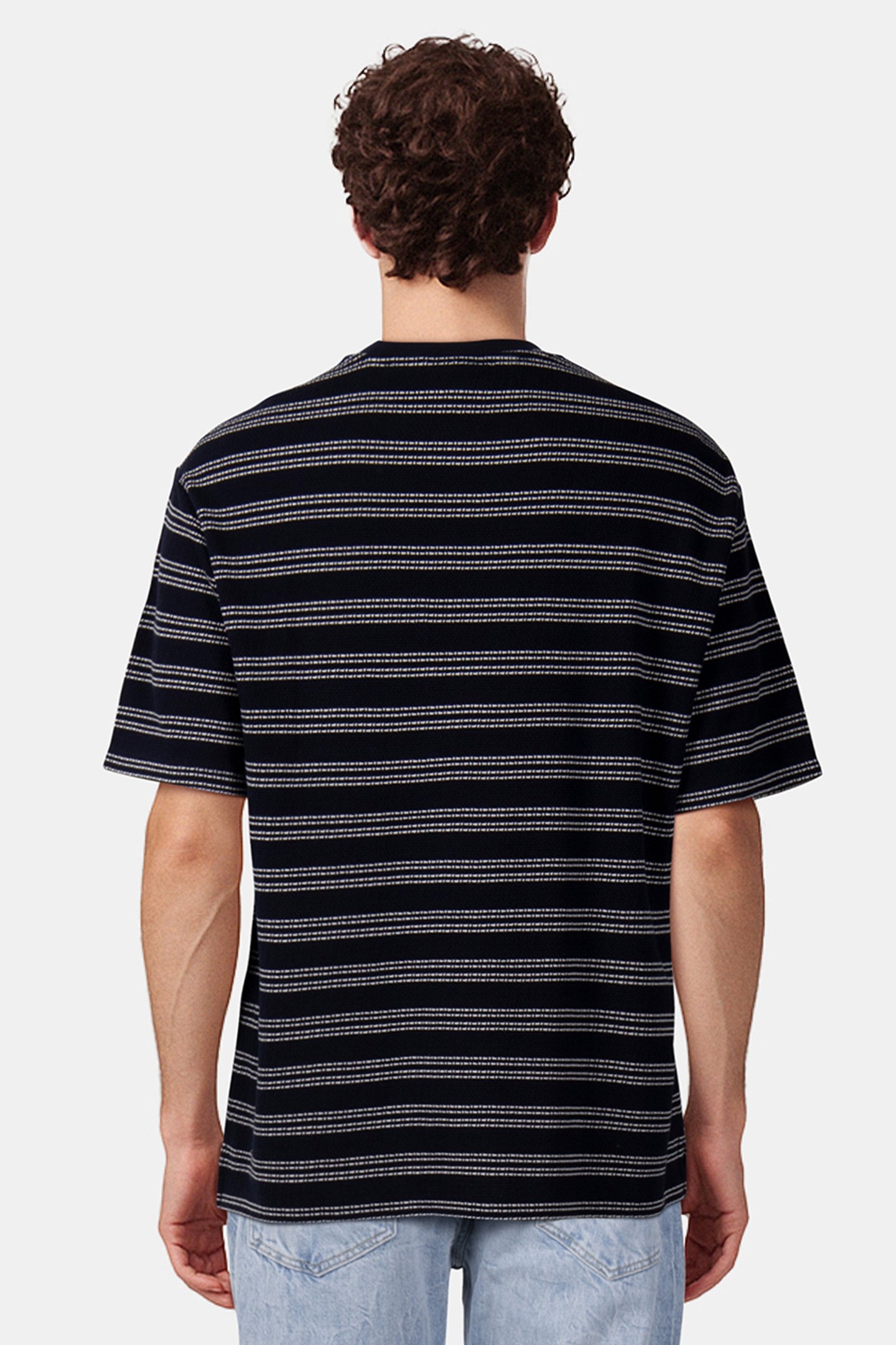 SS STRIPE JACQUARD NIGHT SKY 2