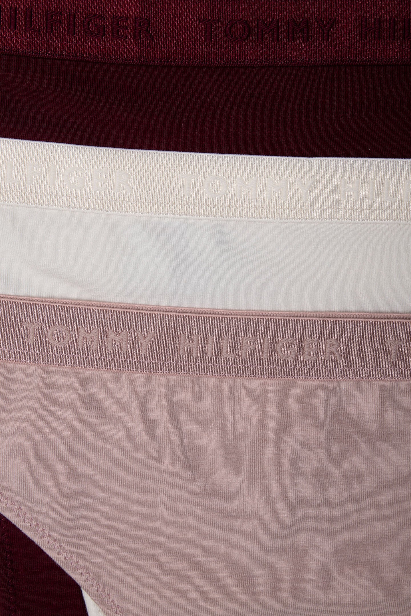 3 PACK THONG DEEP ROUGE/BAL BEIGE/IVORY 5