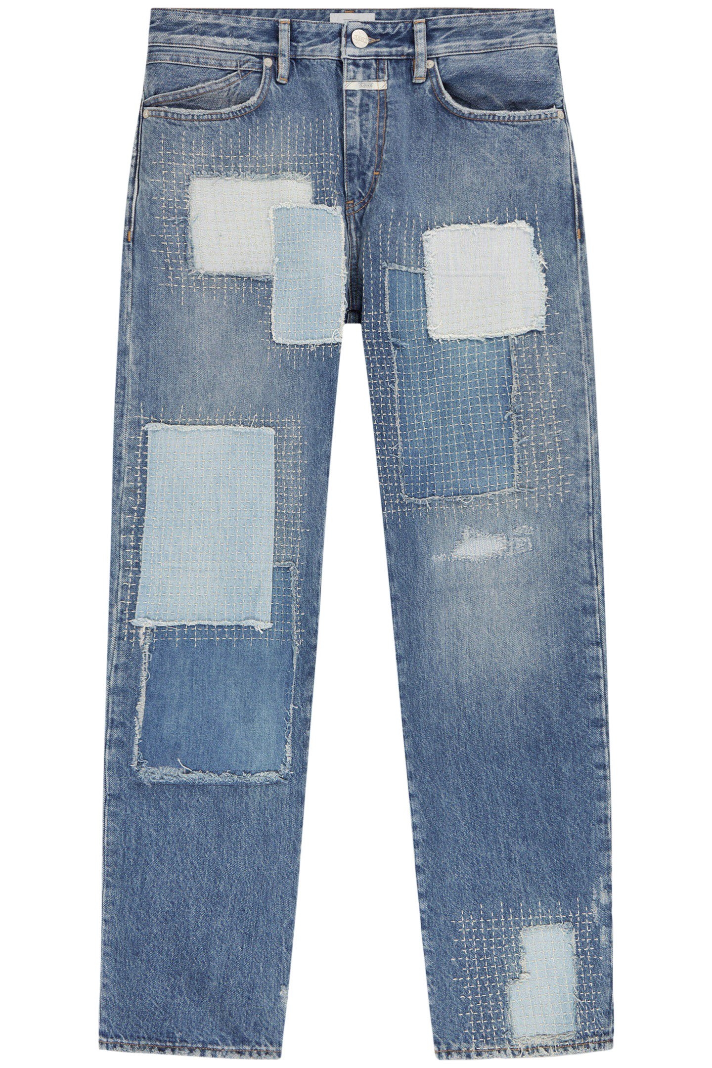 BOGUS STRAIGHT JEANS MID BLUE 4