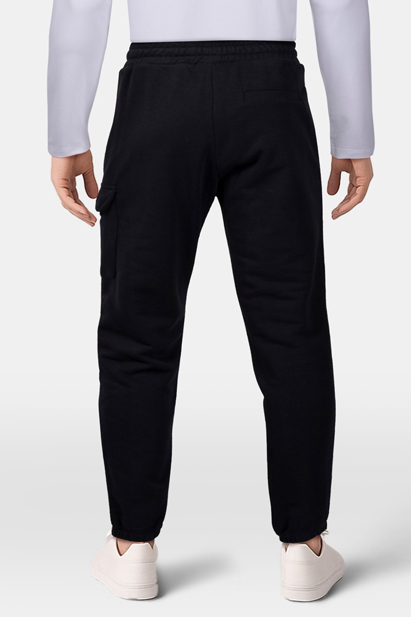 BALR. PATCH BOX FIT JOGGER JET BLACK 2