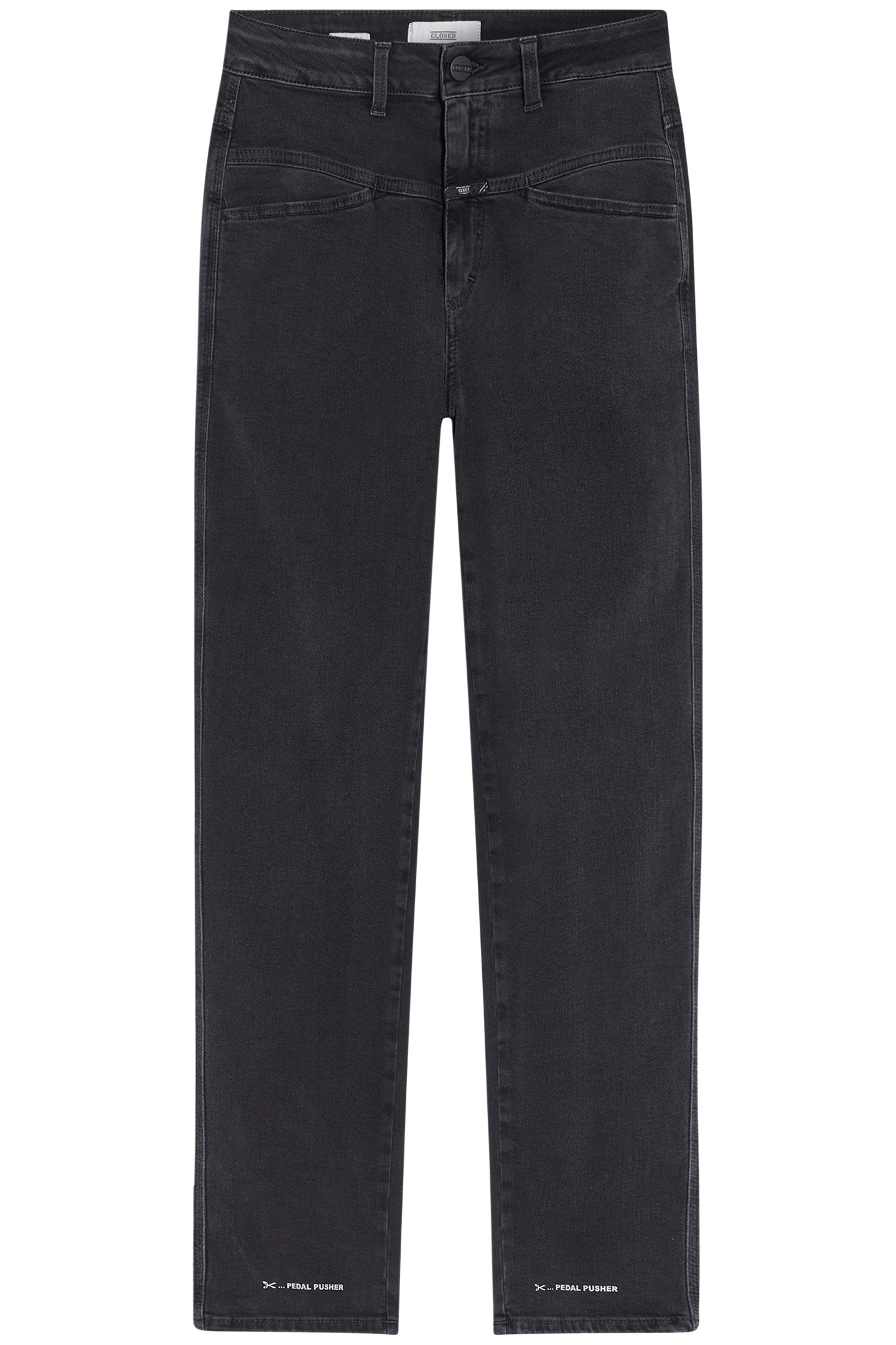PEDAL PUSHER JEANS BLACK/BLACK 4
