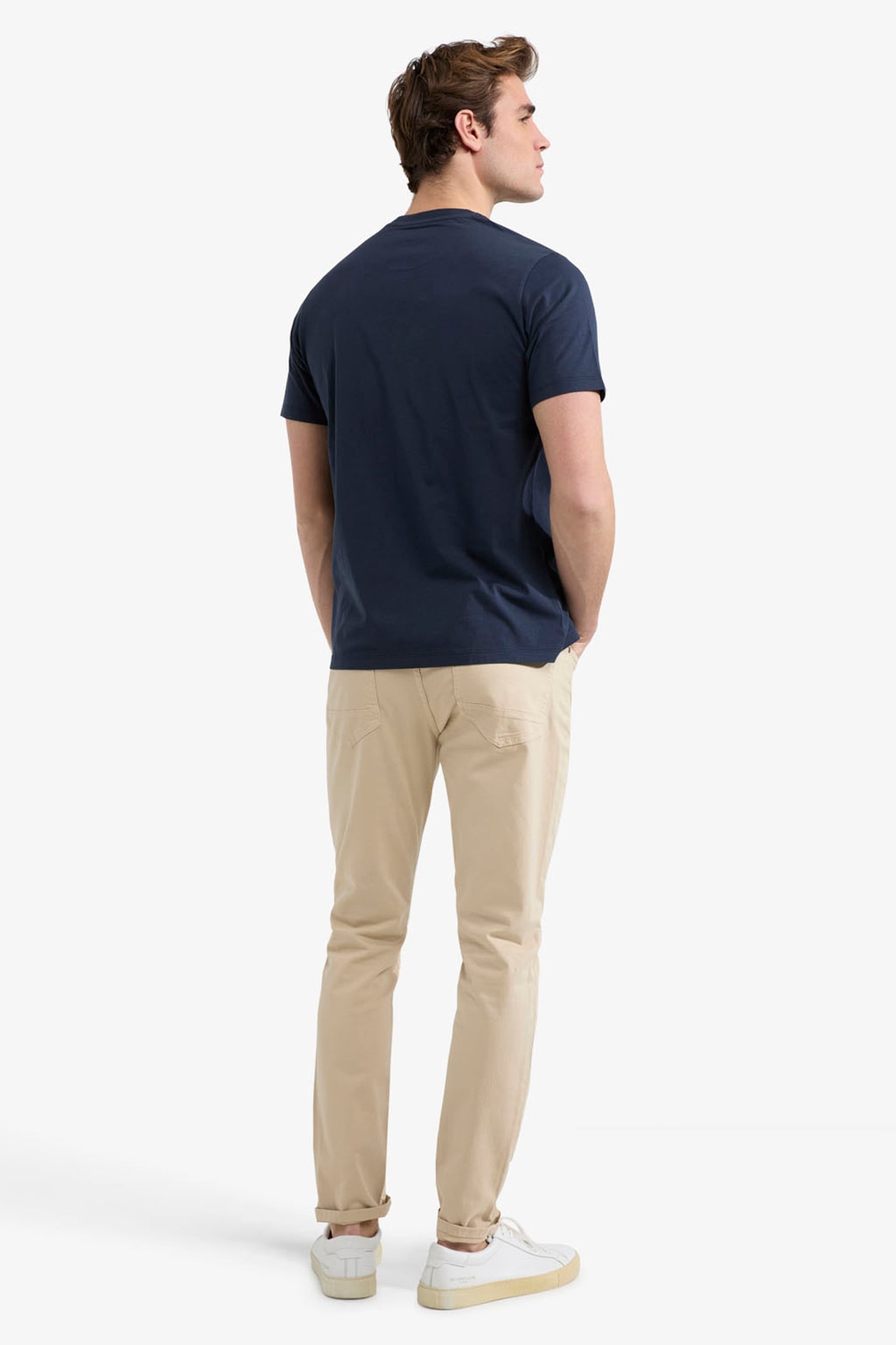 ESSENTIAL LOGO T-SHIRT NAVY 3