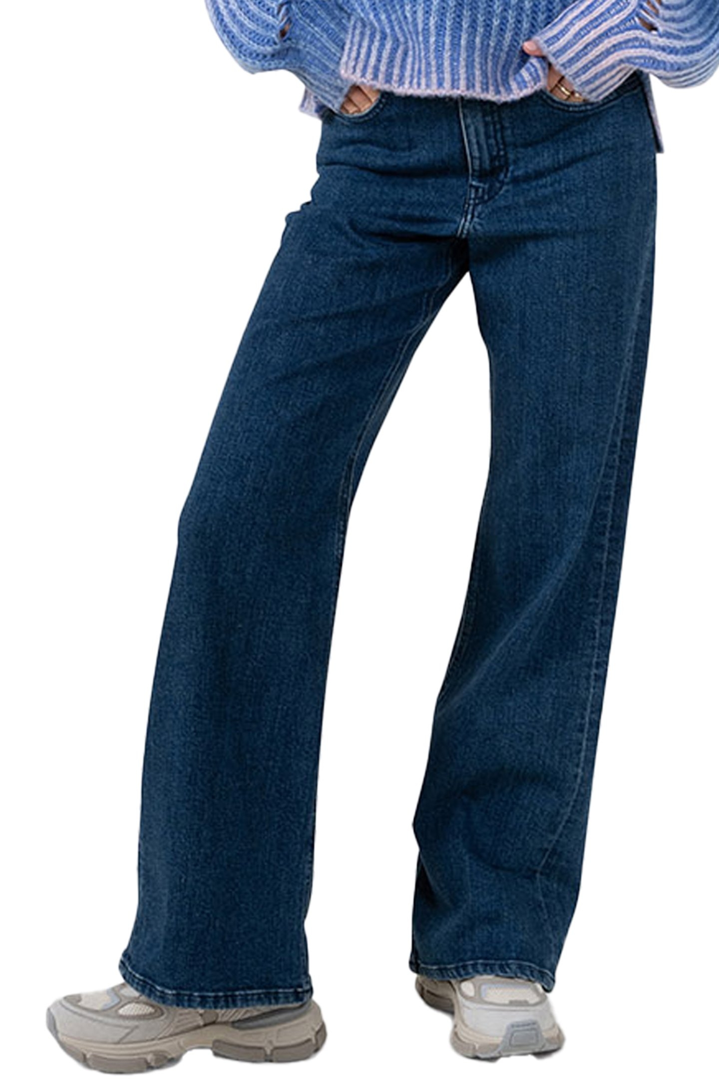MOORE DENIM PANTS STONE INDIGO 1