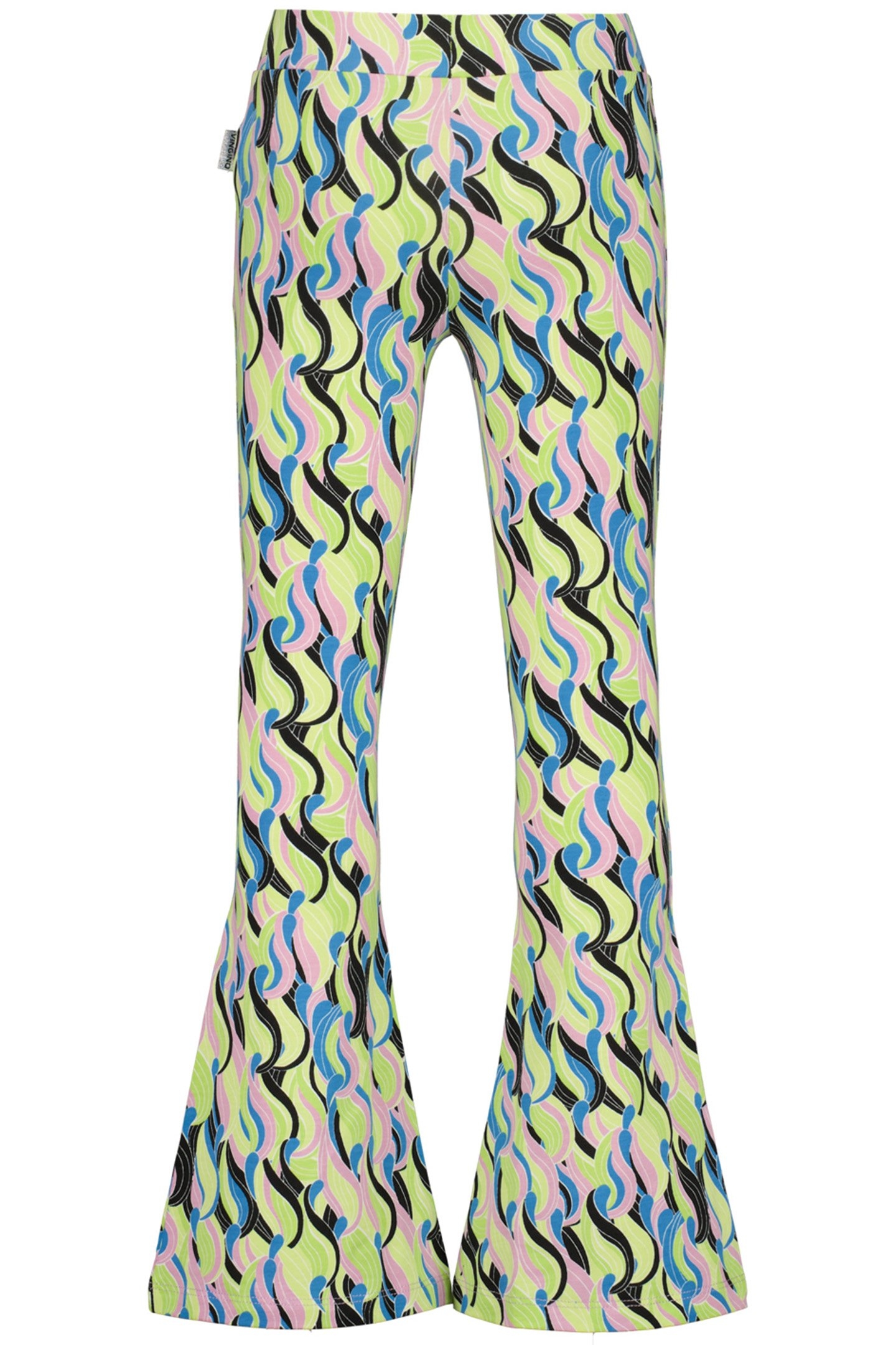 GIRL'S SABINA PANTS GREEN SPLASH 2