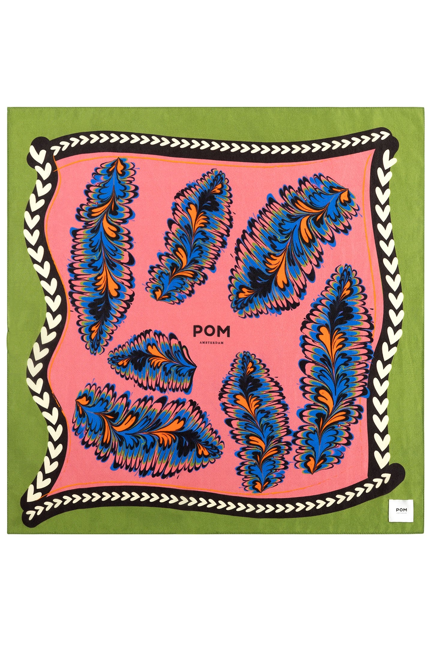 SHAWL - SILK ANIMAL PARADISE 1