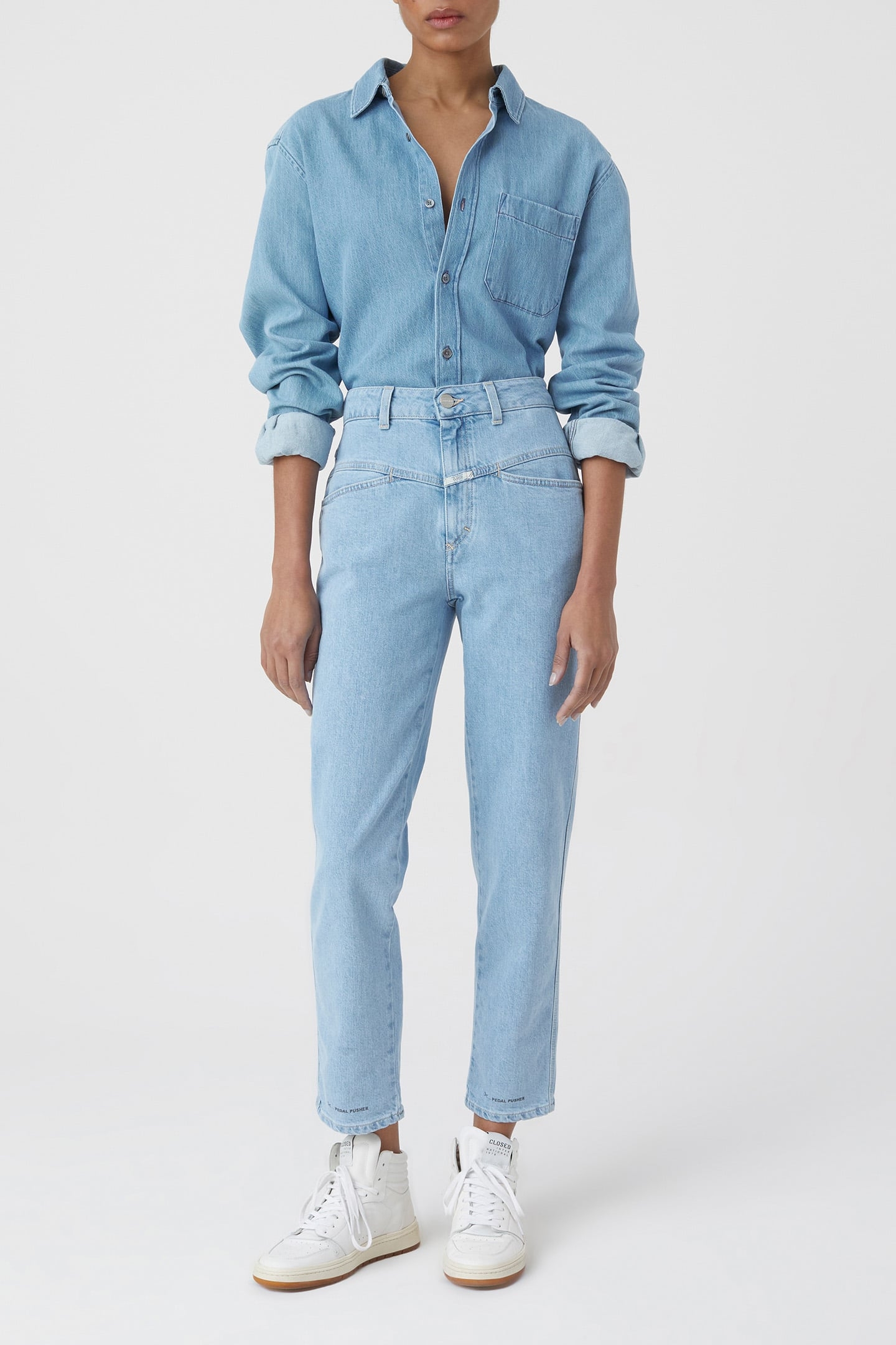 PEDAL PUSHER JEANS LIGHT BLUE 3