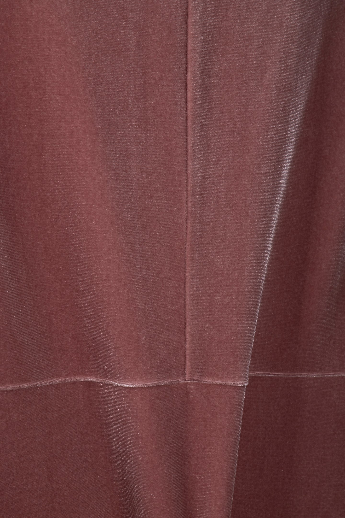DRESS VELVET UNI ROSE TAUPE 4