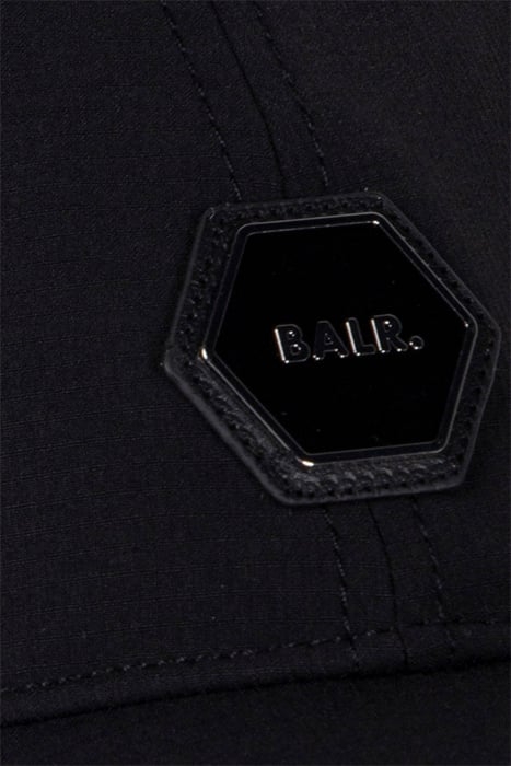 UNISEX HEX-SERIES RIPSTOP CAP JET BLACK 3