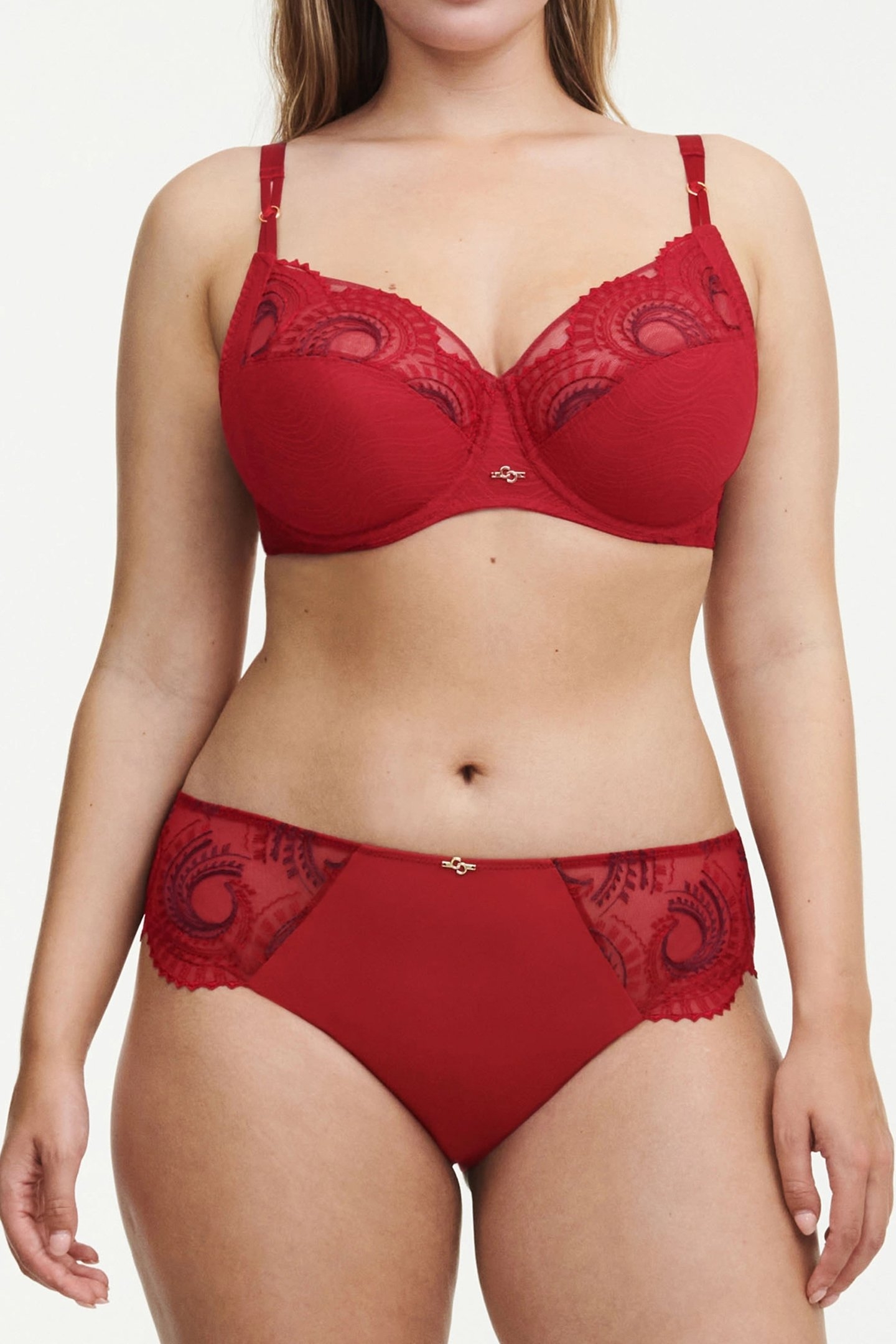 CO BRA UNDERW. VERY COVERING PASSION RED/AUBERGINE 1