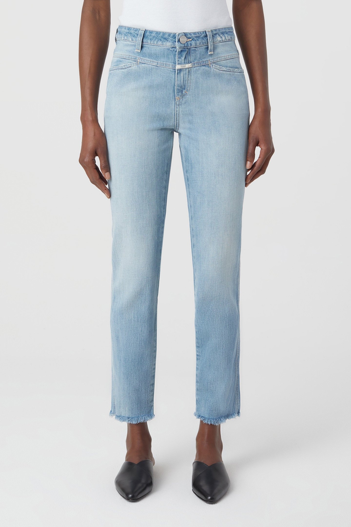 SKINNY PUSHER JEANS LIGHT BLUE 1