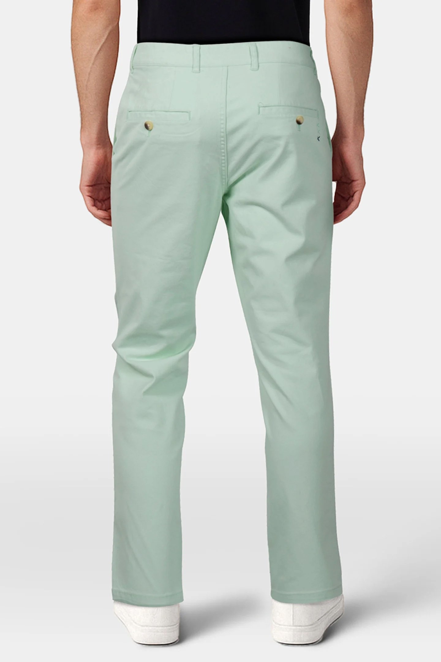 DRIFT - STRETCH TWILL CHINO SEAFOAM 2