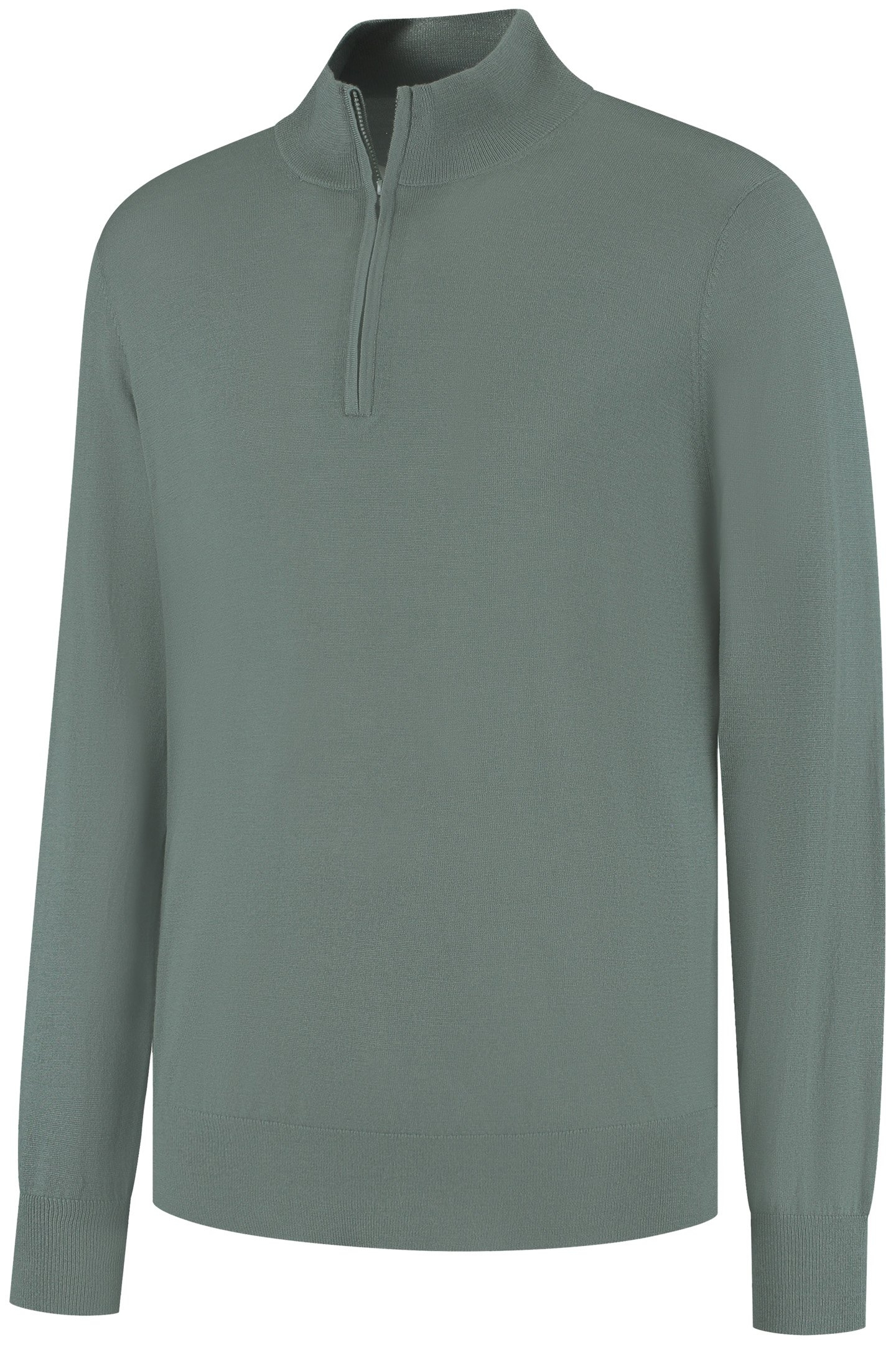 ZIP UP 100% MERINO FERNSTONE GREEN 4