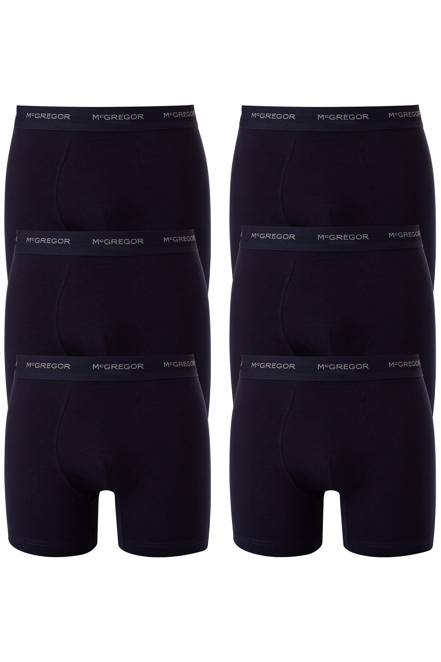 MCGREGOR - PREMIUM BOXERSHORTS - 6-PACK NAVY 1
