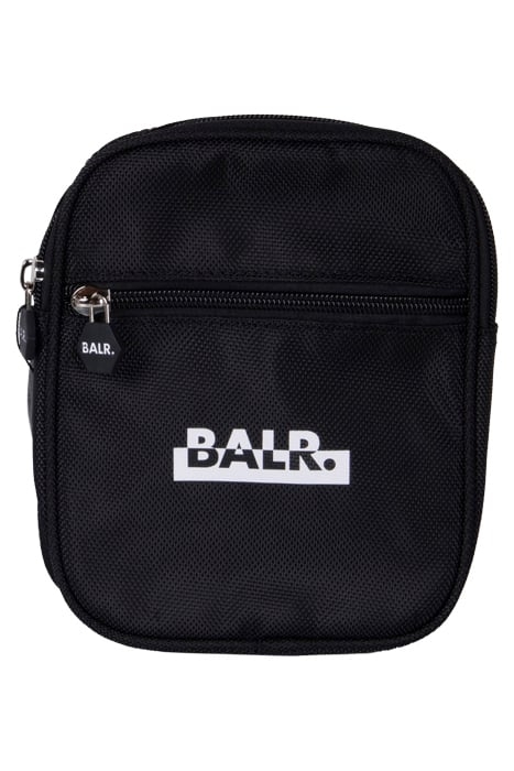 UNISEX CLASSIC BALR. MIRROR CROSSBODY BAG JET BLACK 2