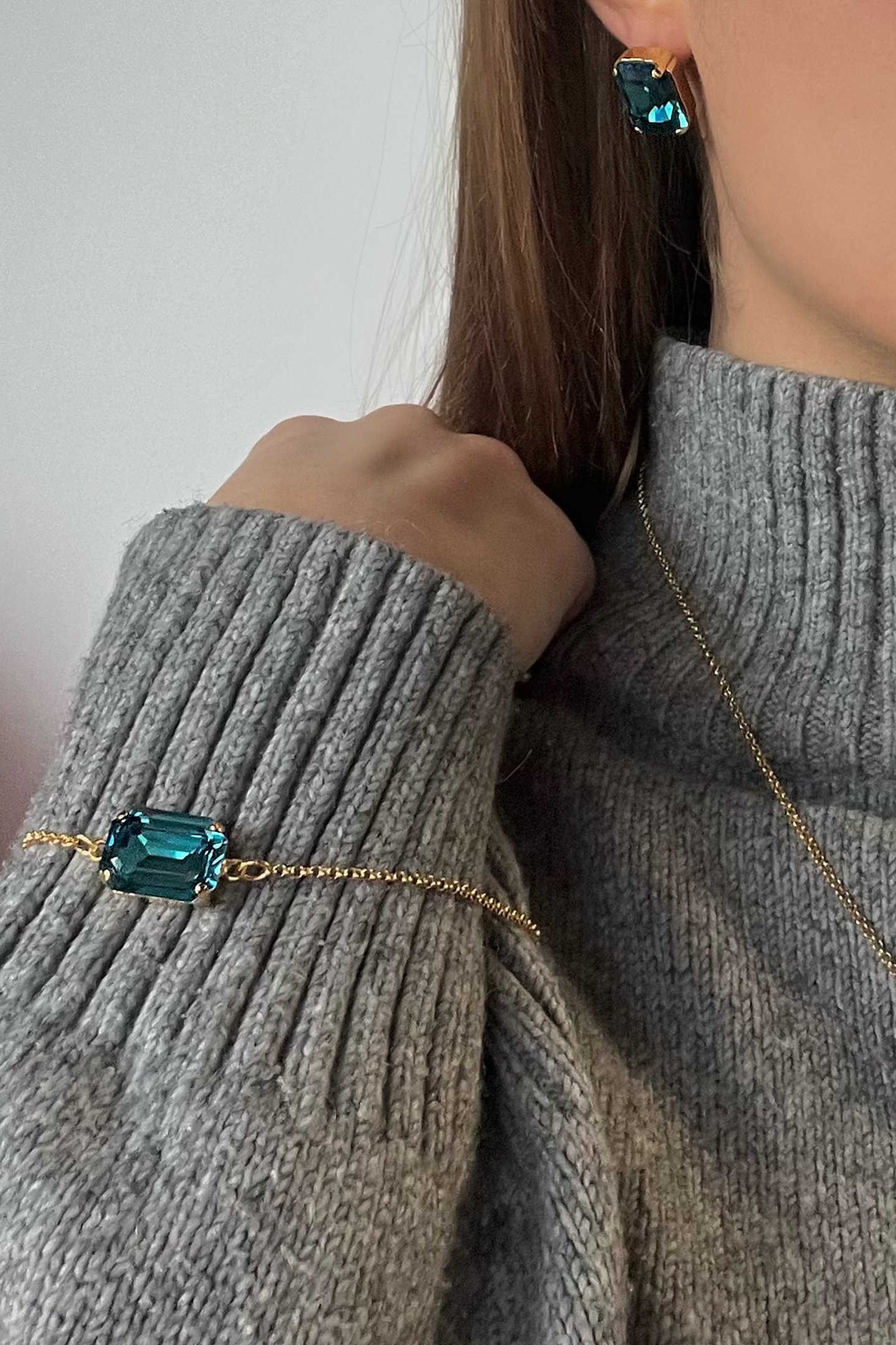 LADY DI BRACELET BLUE ZIRCON BLUE 2