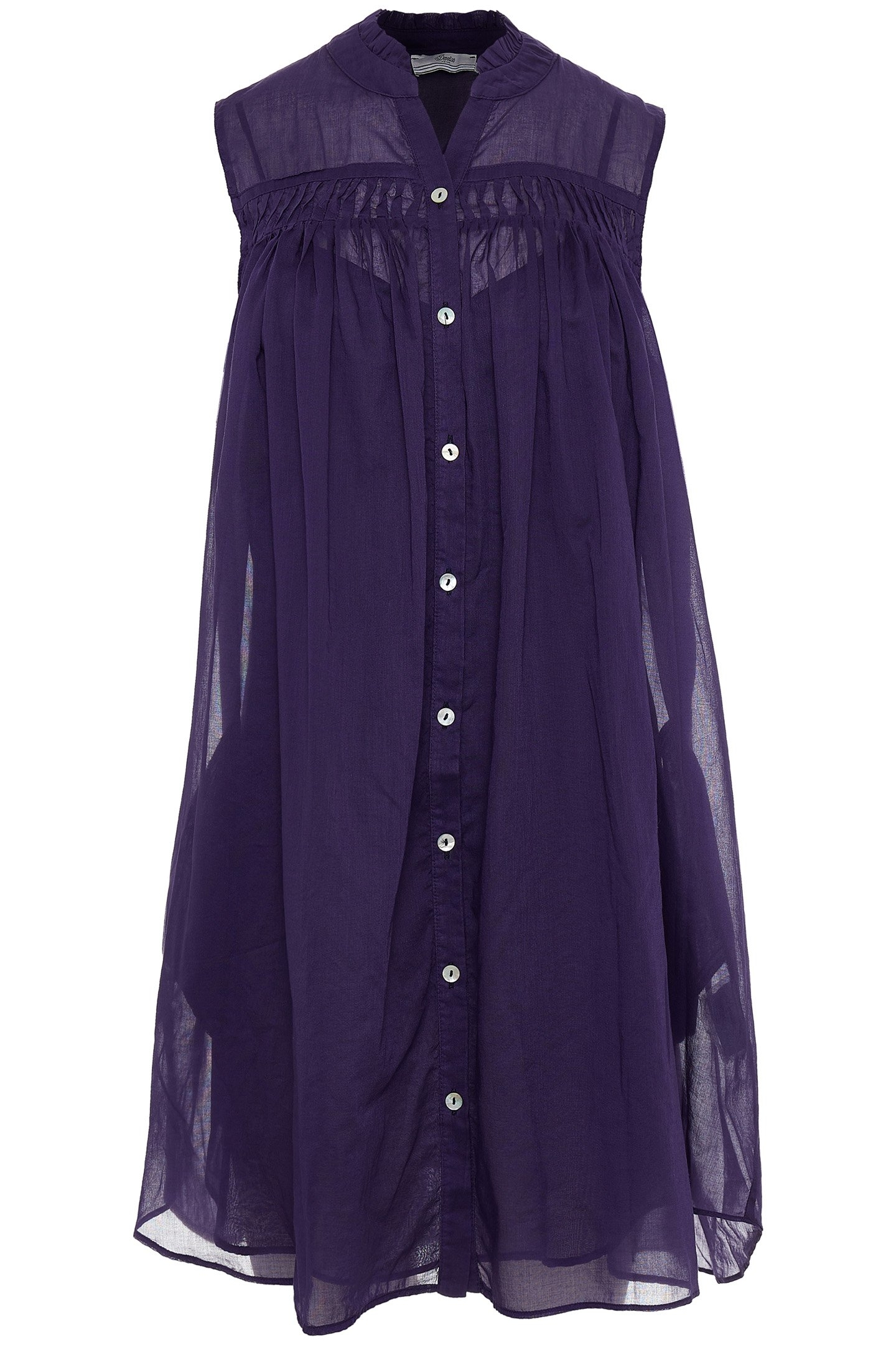 MELPOMENI MIDI DRESS BLUE-VIOLE 2