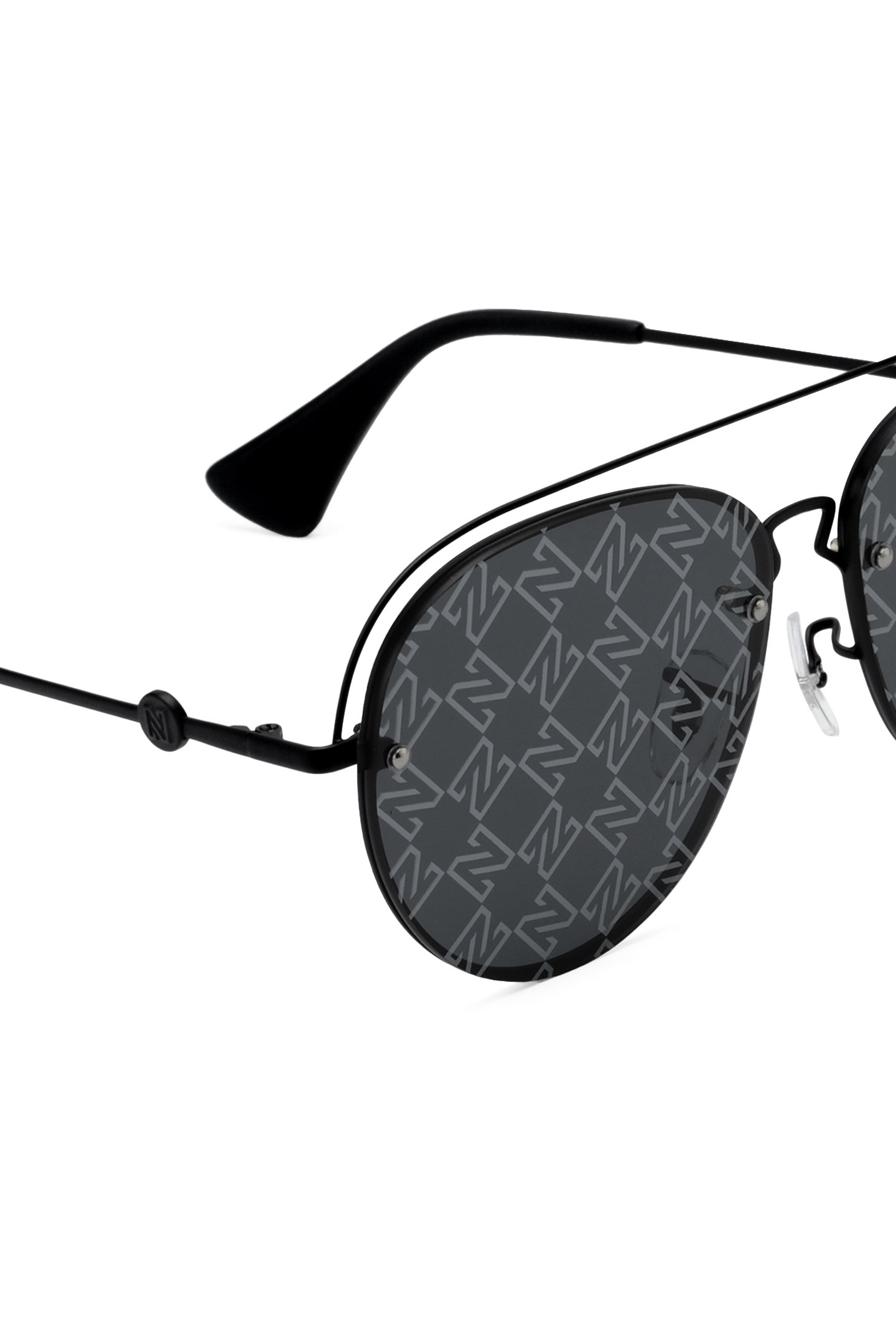 ASHLEY LOGO SUNGLASSES BLACK 3